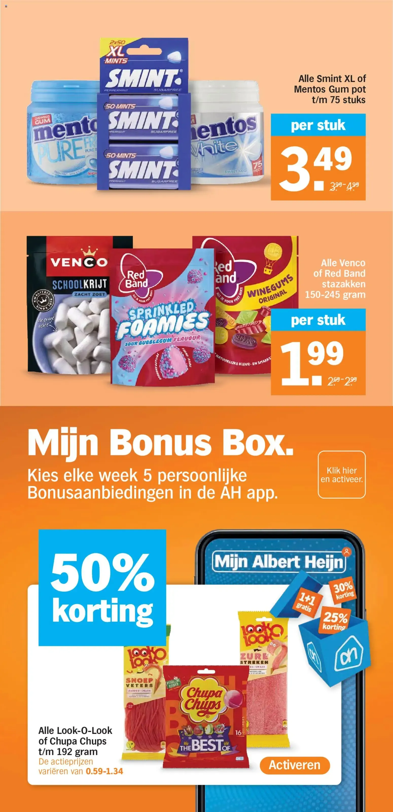 AH Bonus: Uvas rojas 1+1 gratis van 12 oktober tot 18 oktober 2026 - Folder pagina 22