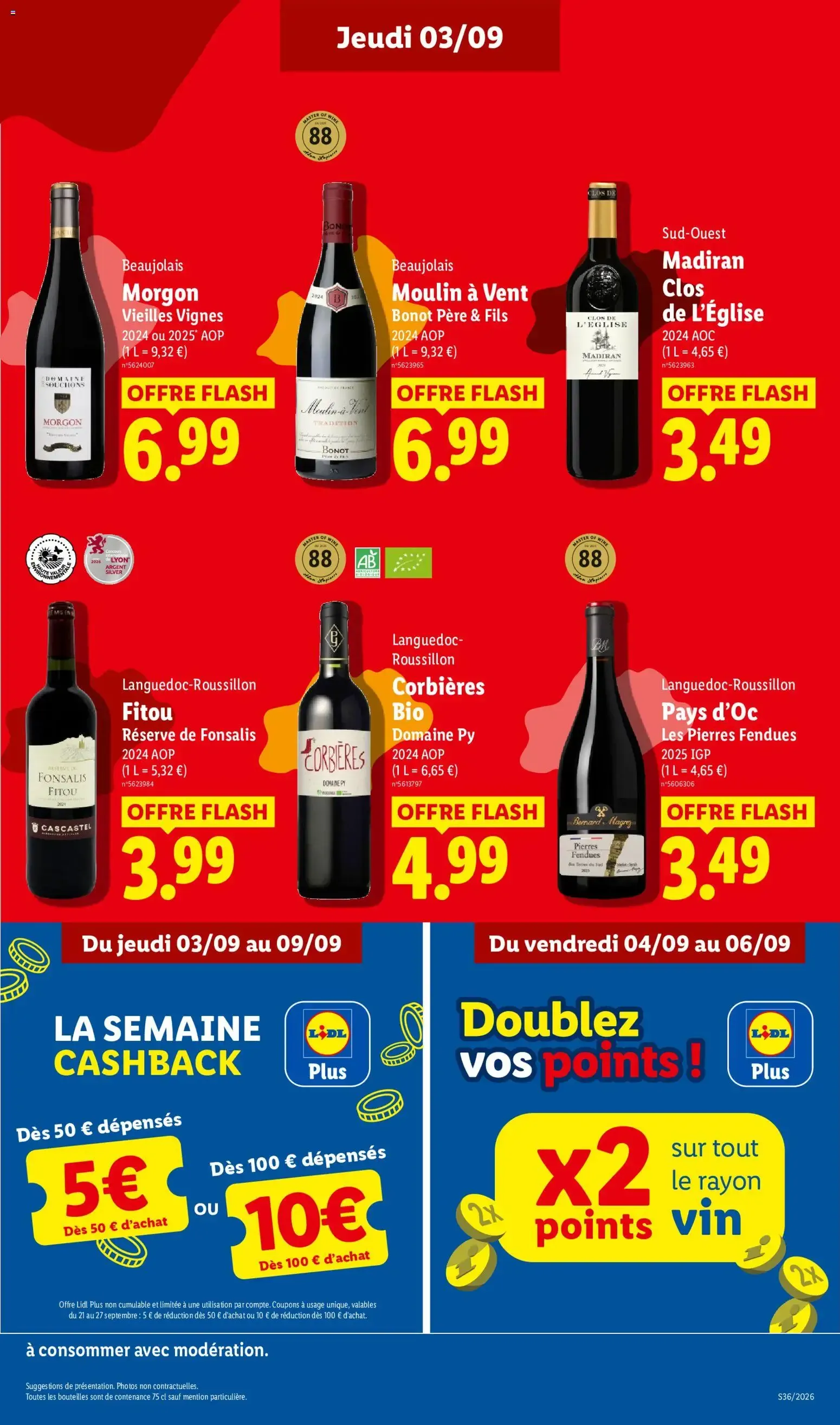 Lidl - Foire aux vins du 3 septembre au 9 septembre 2026 - Catalogue page 25