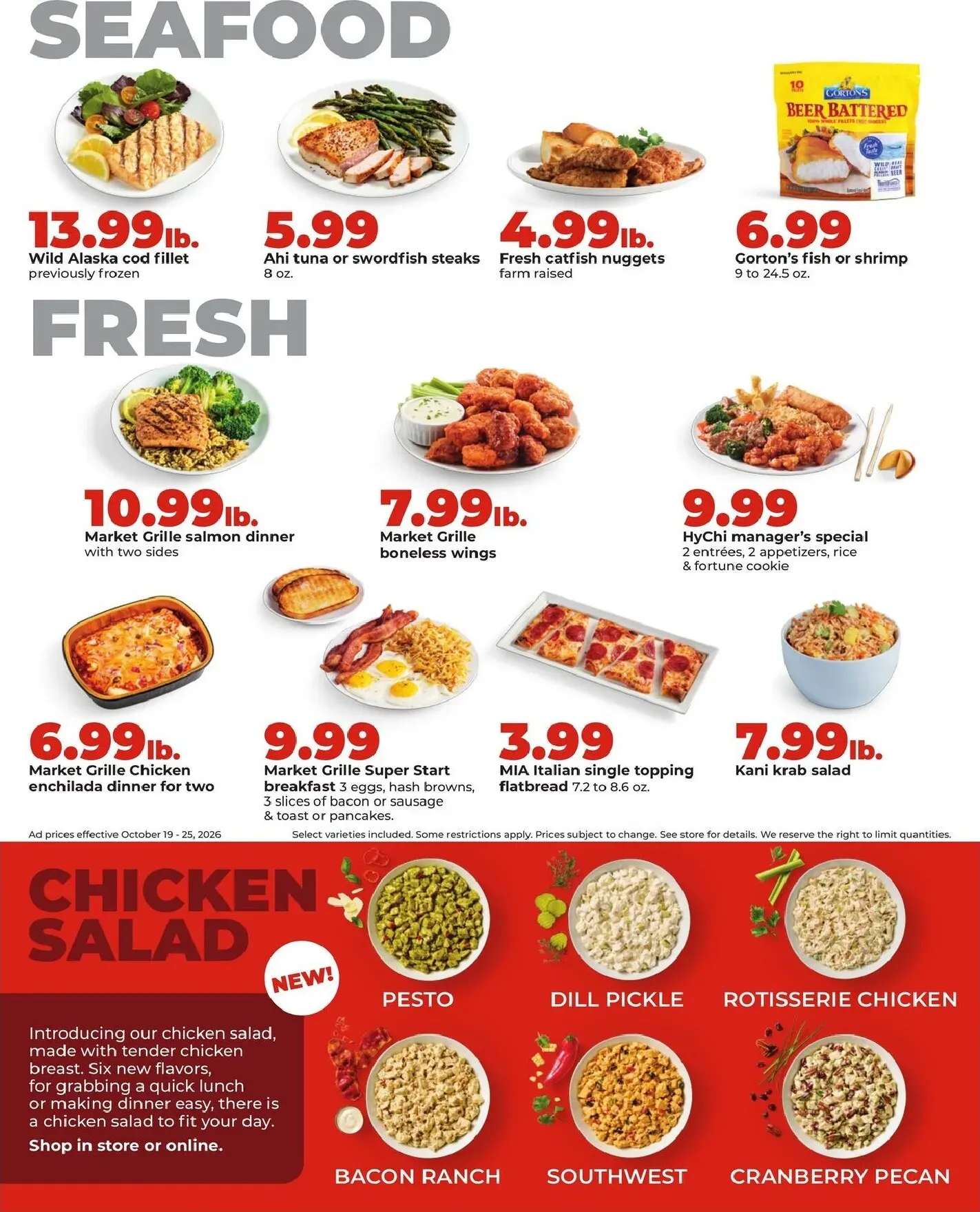 Weekly promotion Current Hy Vee leaflet valid from Monday 10/19/2026 to Sunday 10/25/2026 spanning from October 19 to October 25 2026 - Page 17 for Catalogue 365