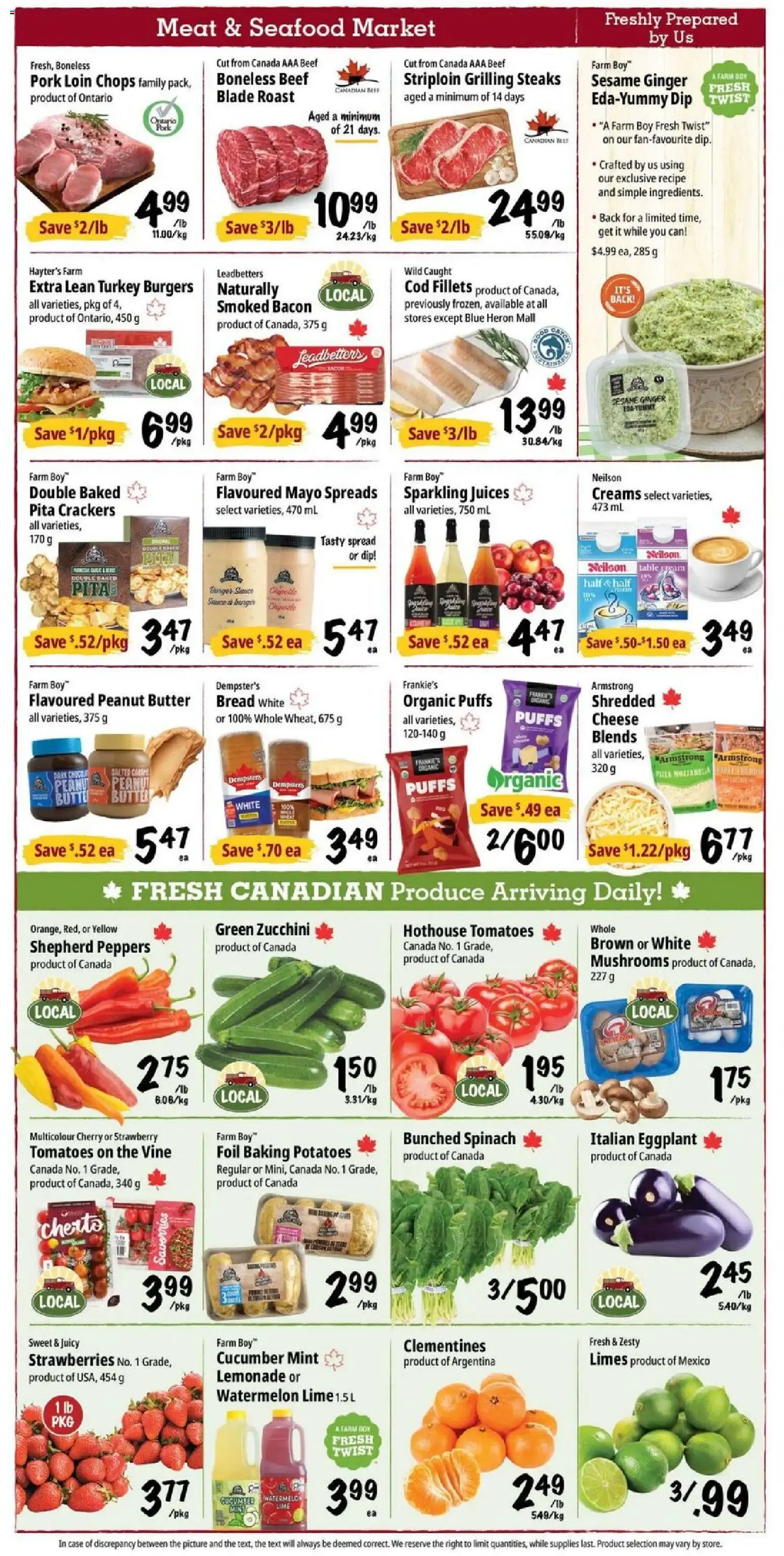 Farm Boy weekly flyer / circulaire from Jul 9, 2026 > weekly specials & deals from July 9 to July 15 2026 - flyer page 2