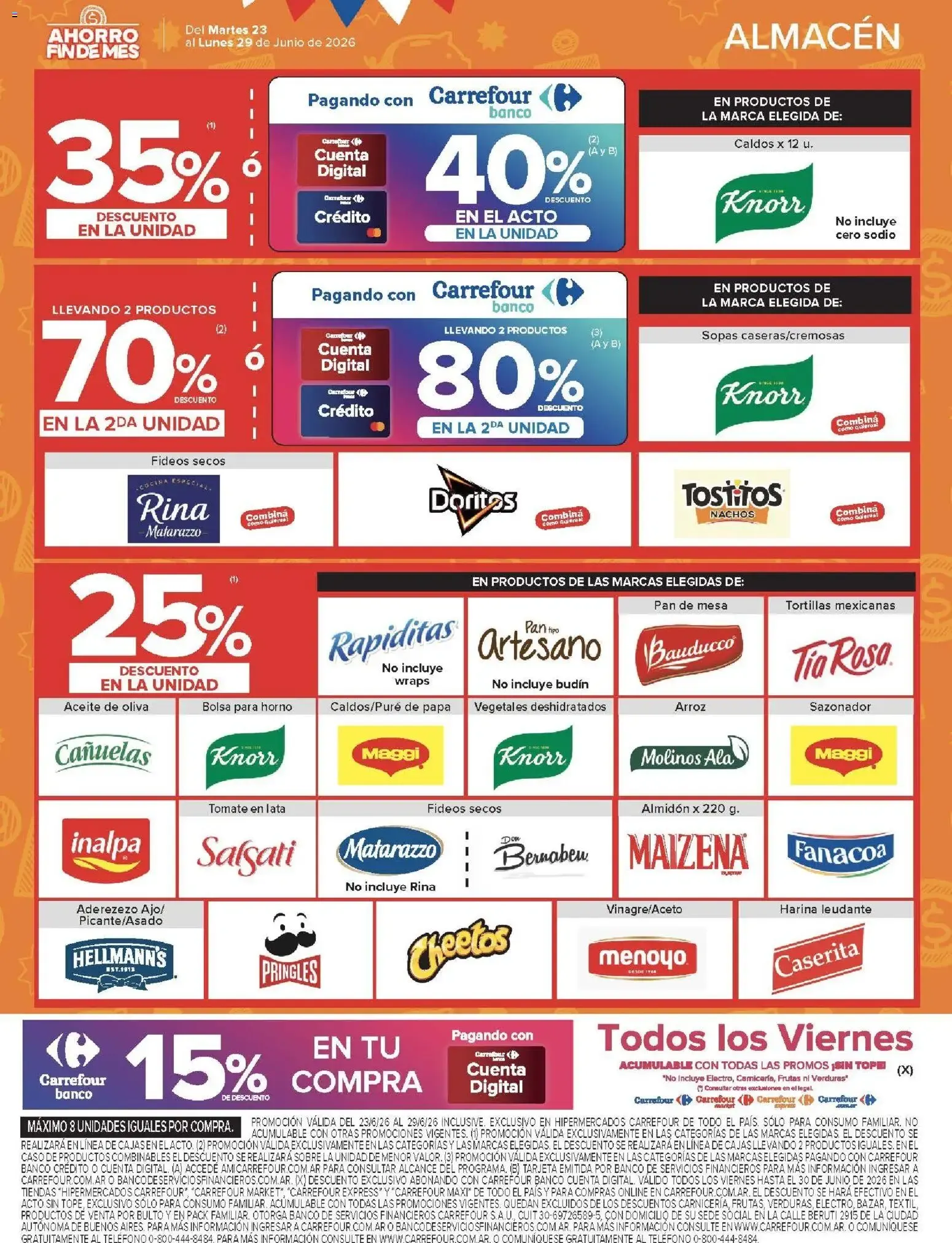 Ofertas de Carrefour: Ofertas de Hiper y Market - Ahorro Fin de Mes 23 de junio al 29 de junio 2026 - Página 9 del catálogo