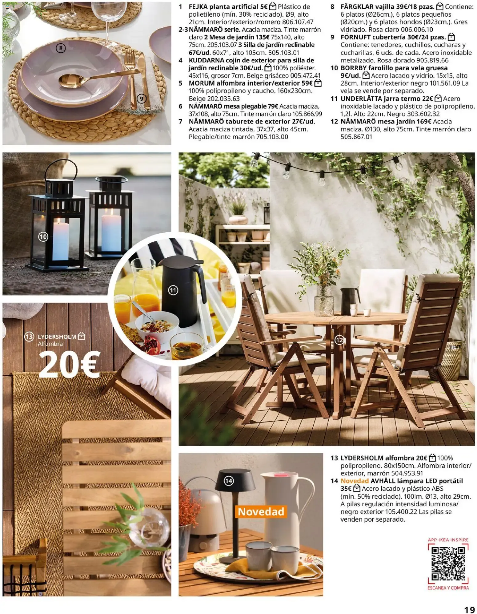 Catálogo de IKEA - Muebles de exterior del 01/09/2026 1 de septiembre al 31 de enero 2027 - Página 19