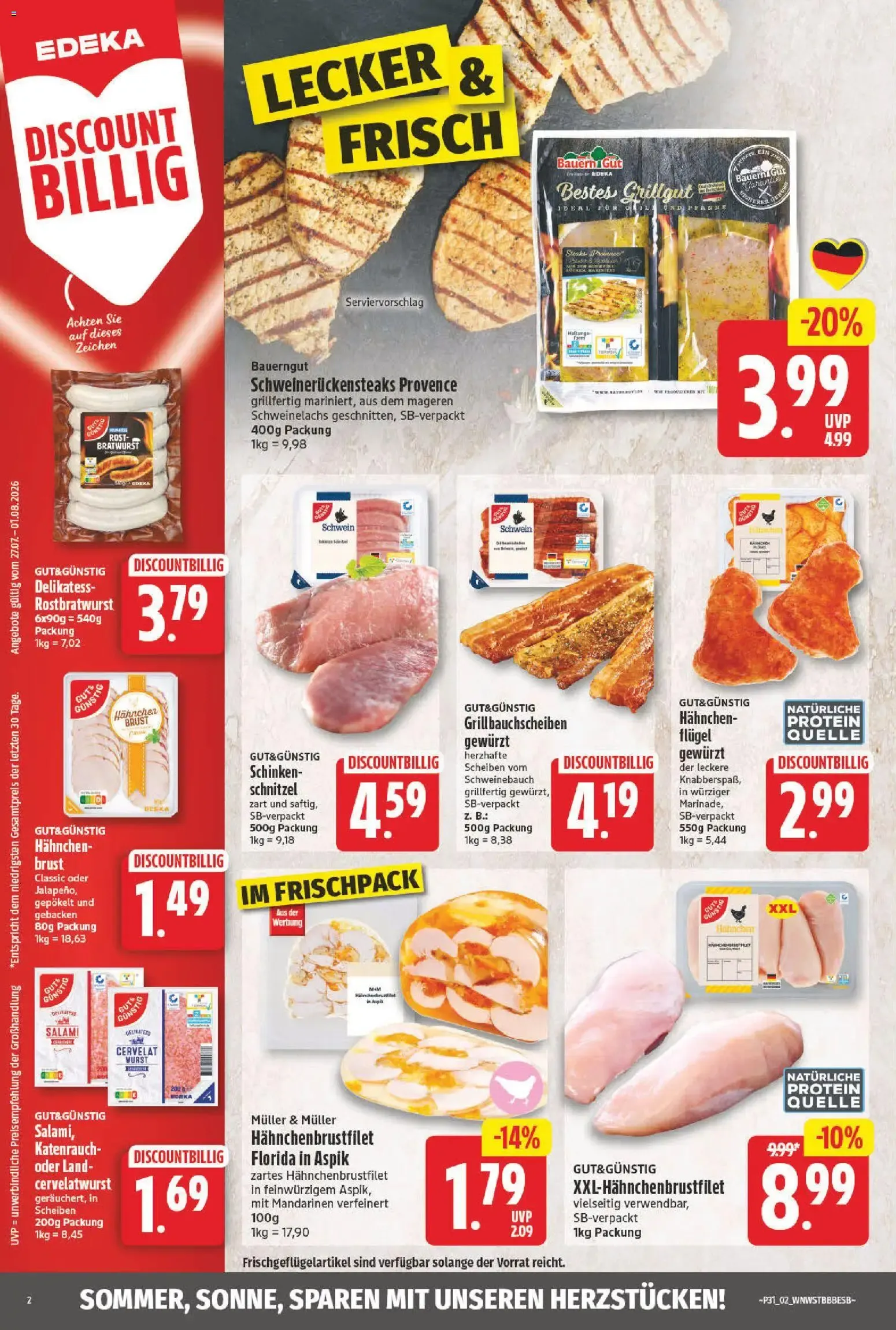 NP Discount Prospekt (ab 27.07.2026) zum Blättern von 27. Juli bis 1. August 2026 - Prospekt seite 3