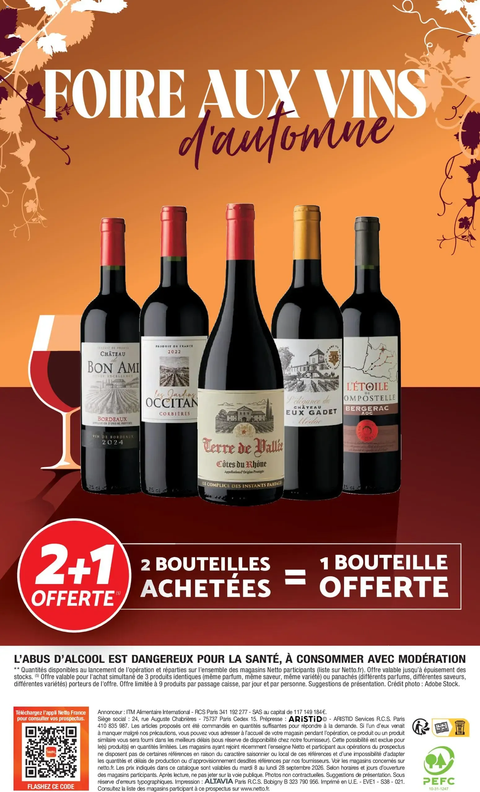 Netto Foire aux Vins d'automne du 8 septembre au 28 septembre 2026 - Catalogue page 12