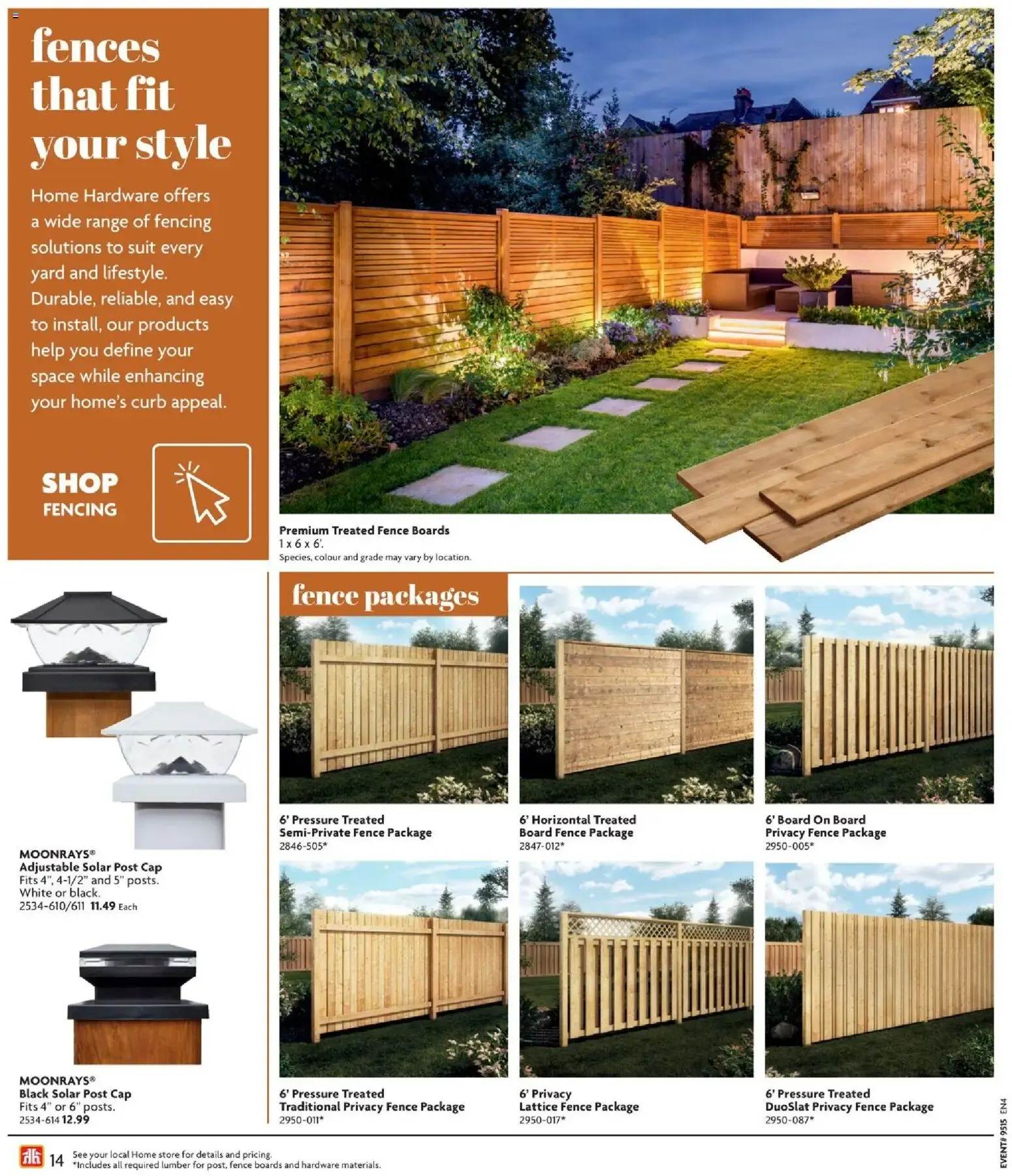 Home Hardware flyer - Building Guide from Apr 9, 2026 > weekly specials & deals from April 9 to July 31 2026 - flyer page 14
