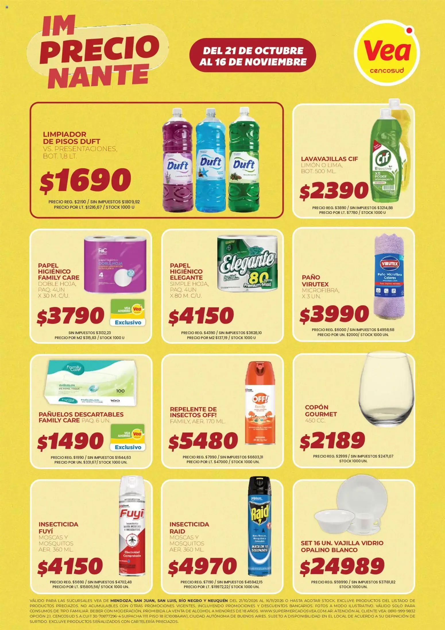 Ofertas de Vea - ImPRECIOnante Cuyo del 21/10/2026 - 16/11/2026 21 de octubre al 16 de noviembre 2026 - Página 13 del catálogo