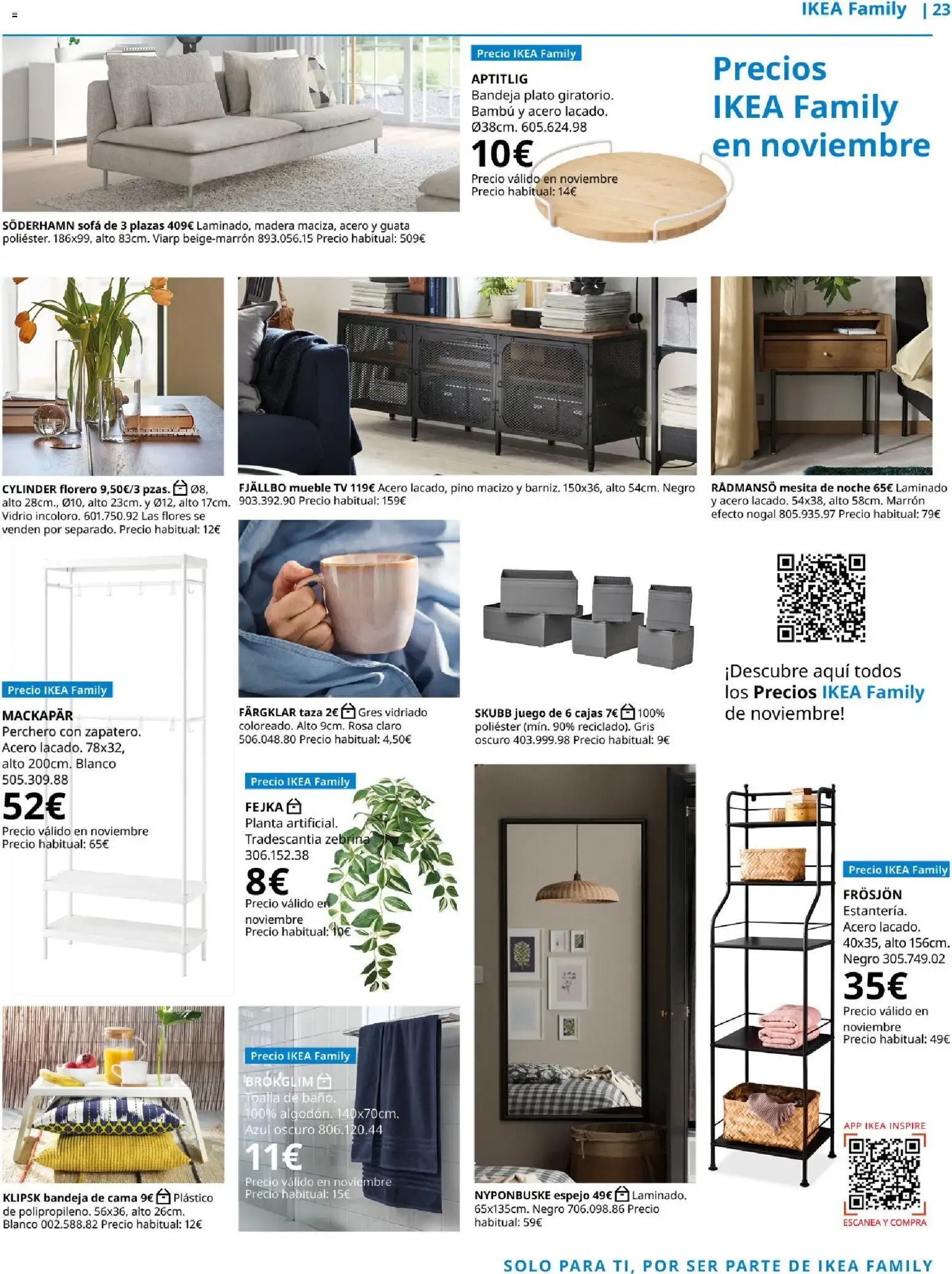 Catálogo de IKEA Family 1 de octubre al 31 de diciembre 2026 - Página 23