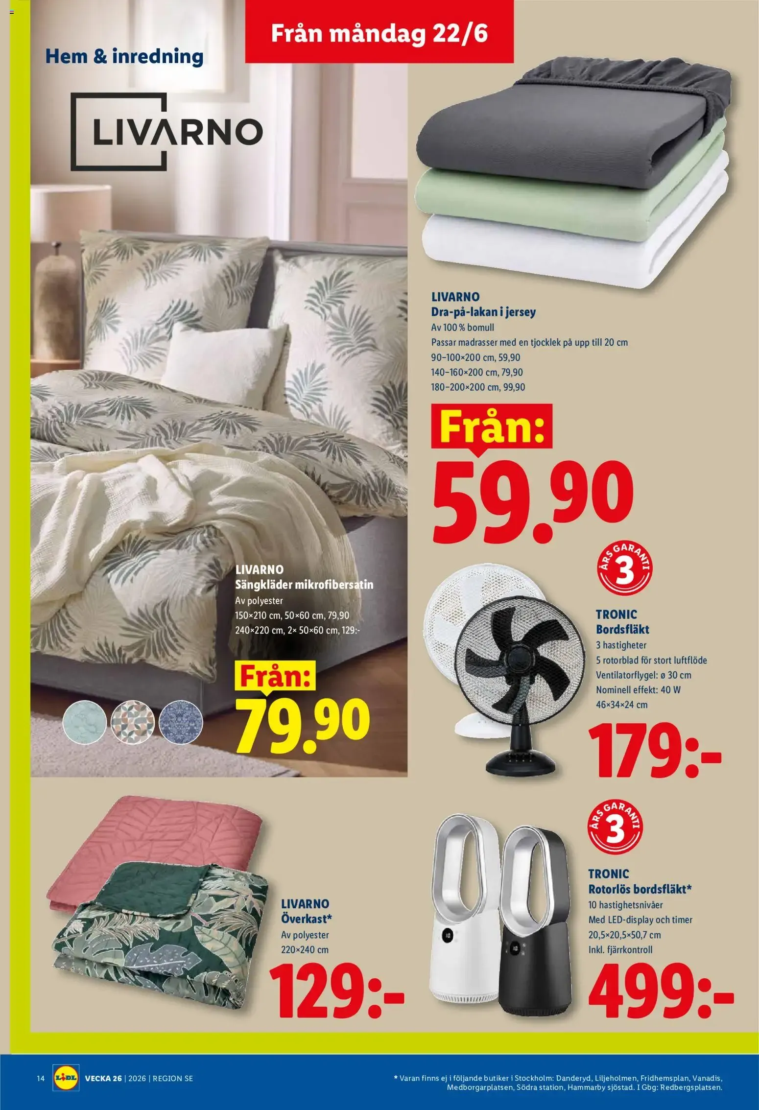 Lidl: Veckans erbjudanden 22/6-28/6 från 22 juni till 28 juni 2026 - Reklamblad sidor 16
