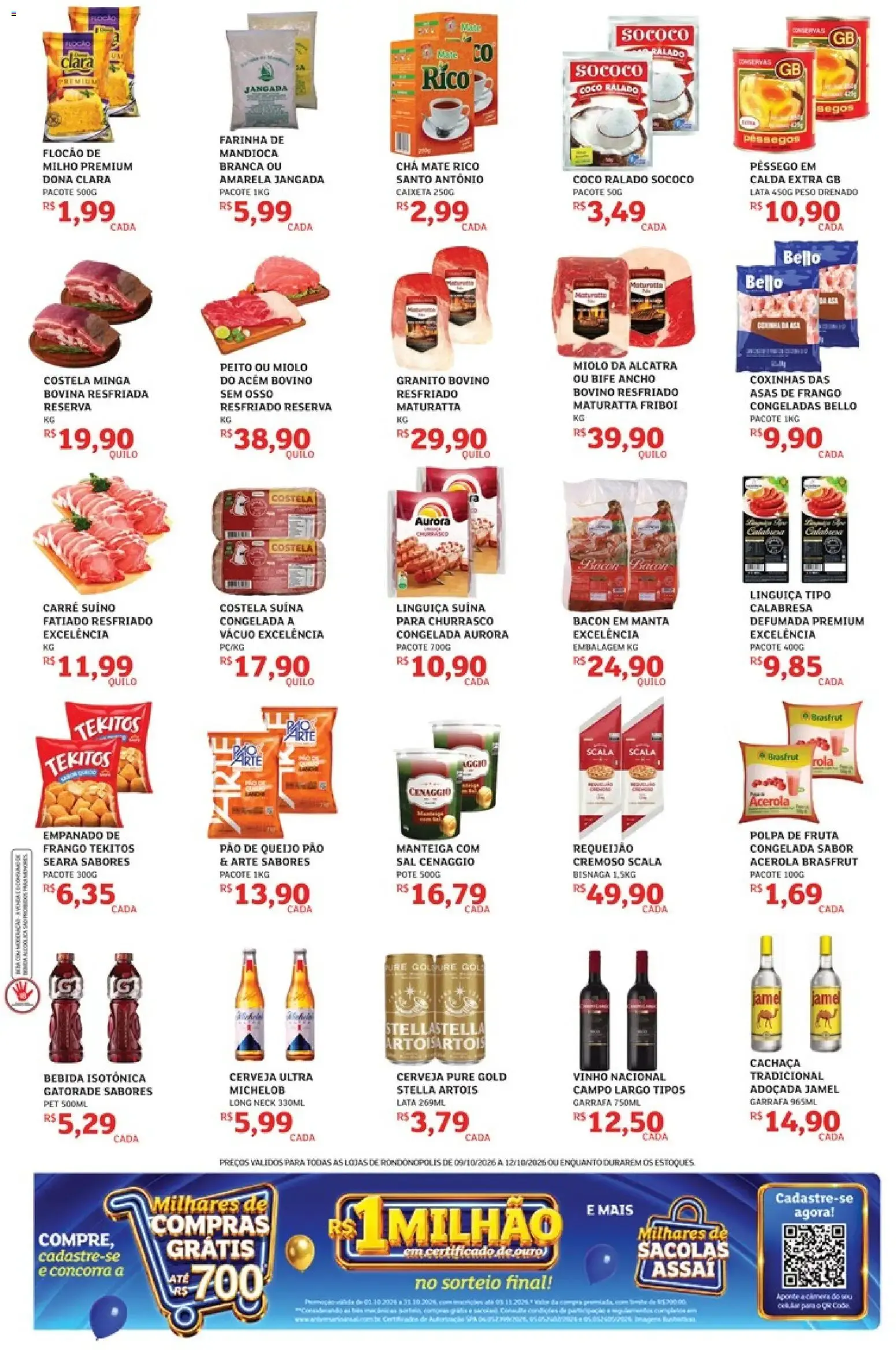 Encarte de Assaí Atacadista: Economiza$o de Aniversário 9 de outubro até 12 de outubro 2026 - Pagina 3