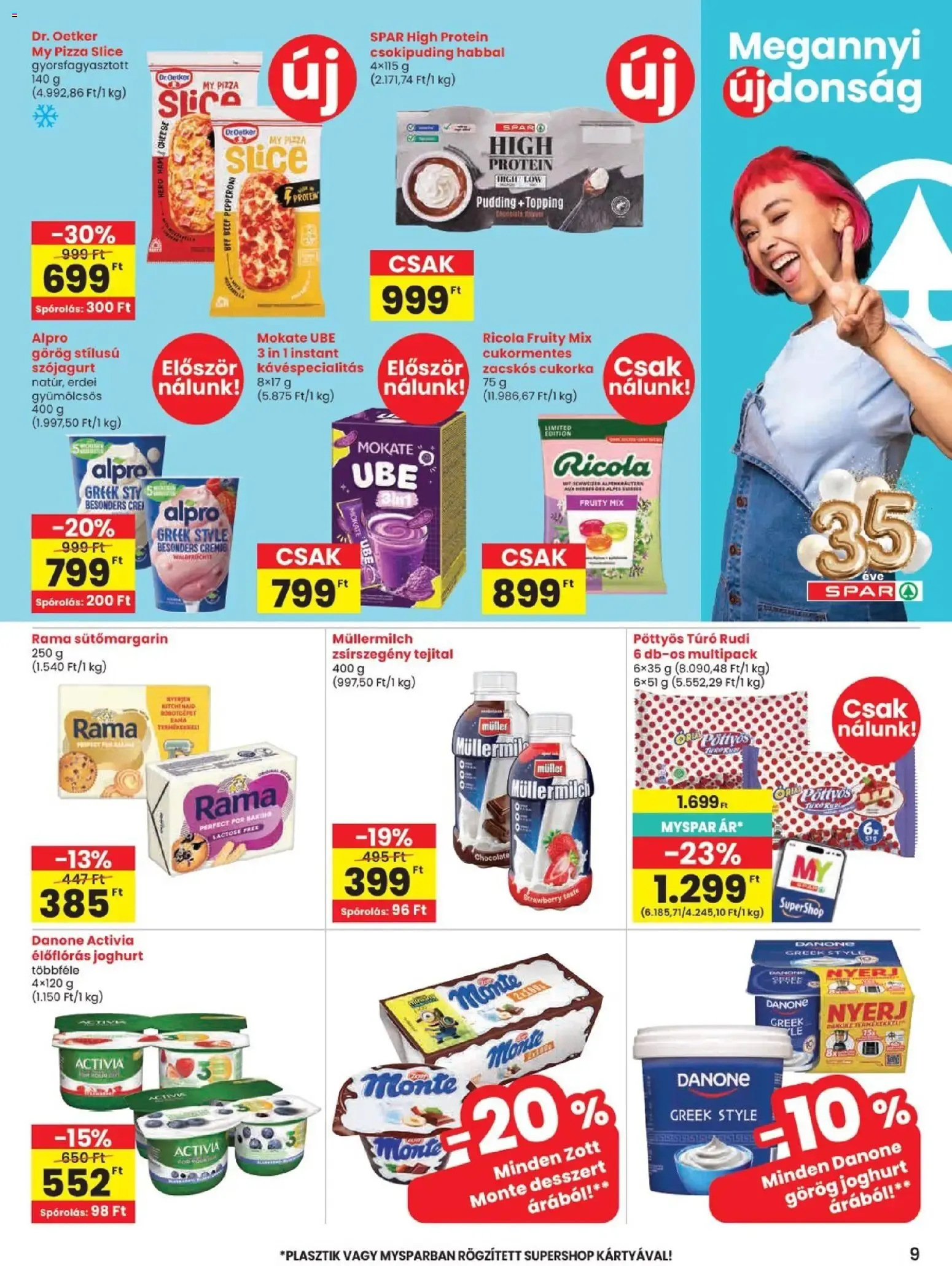 Katalógus SPAR Szülinapi akciók és szuper árak! szeptember 24.-tól szeptember 30.-ig 2026. - Oldal 9