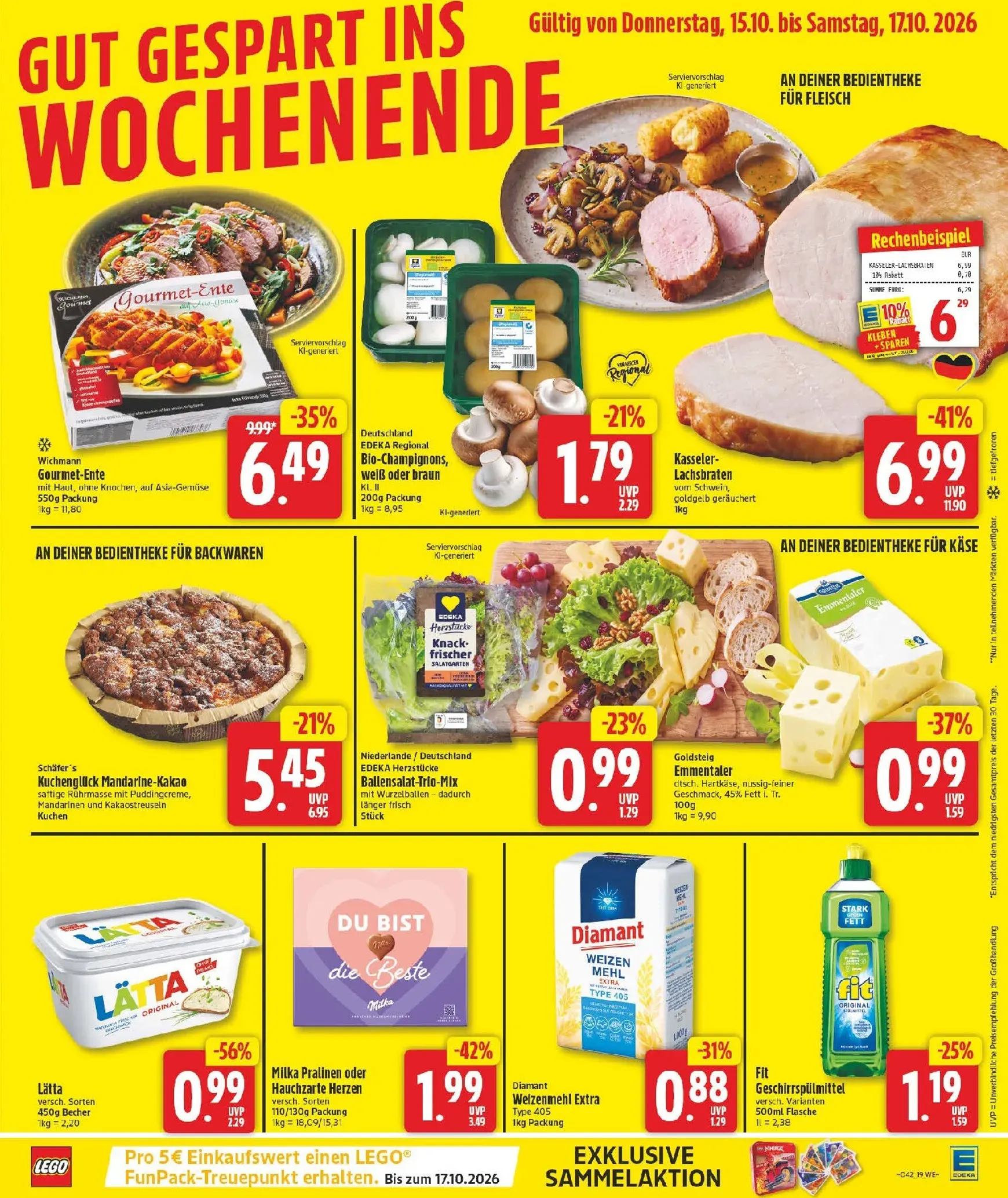 Edeka Prospekt nächste Woche – von Montag 12.10.2026 bis Samstag 17.10.2026 von 12. Oktober bis 17. Oktober 2026 - Prospekt seite 23