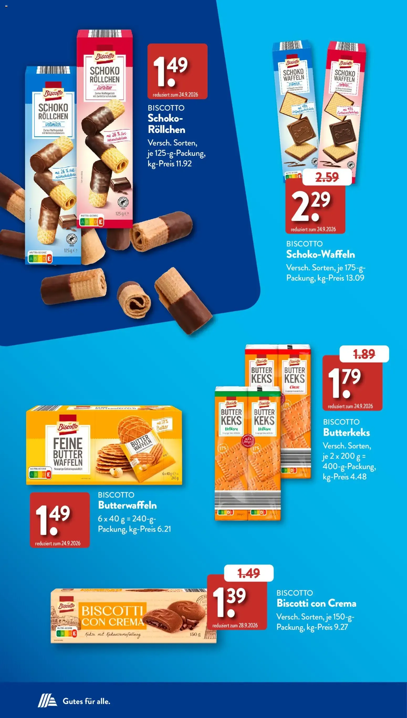 ALDI SÜD: Deutschlands Wahrer Preissieger von 24. September bis 1. Oktober 2026 - Prospekt seite 12