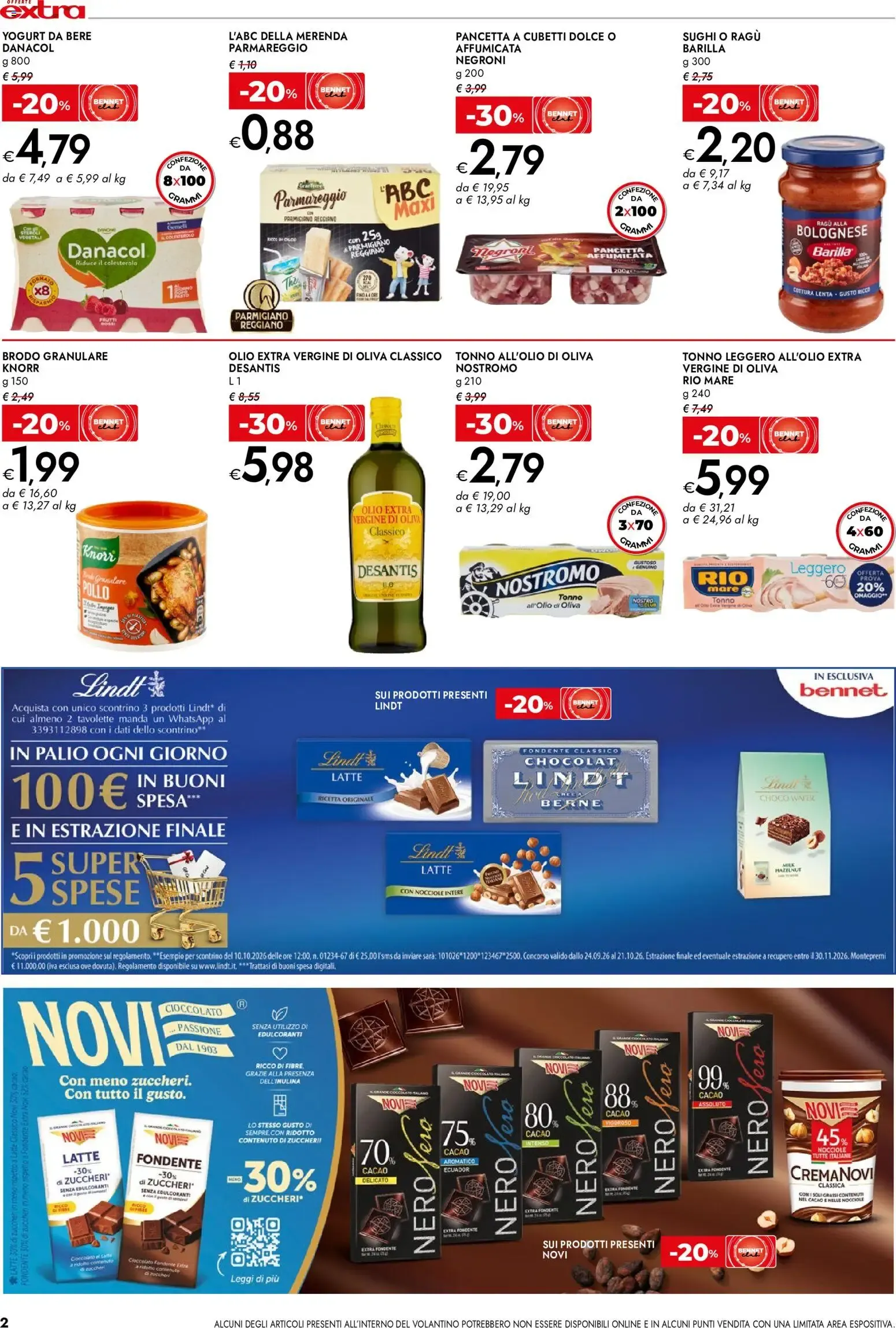 Nuovo bennet volantino Extra dal 05/10/2026 > offerte anteprima 🛍️ da 5 ottobre a 14 ottobre di 2026 - Pagina del volantino 2