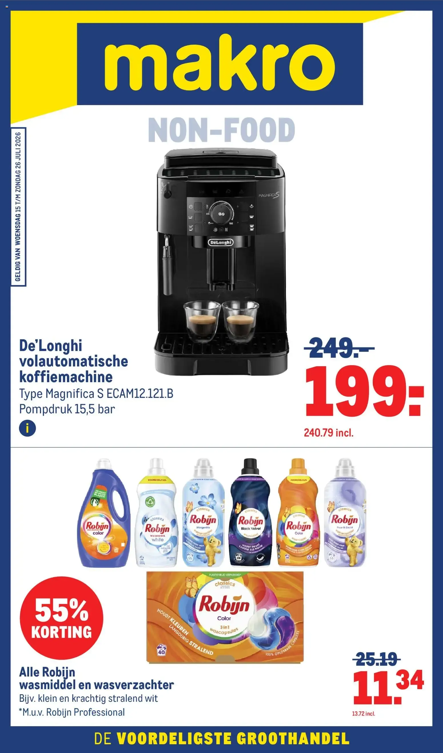 Makro folder vanaf 15-07-2026 || NIEUWE van 15 juli tot 26 juli 2026 - Folder pagina 1