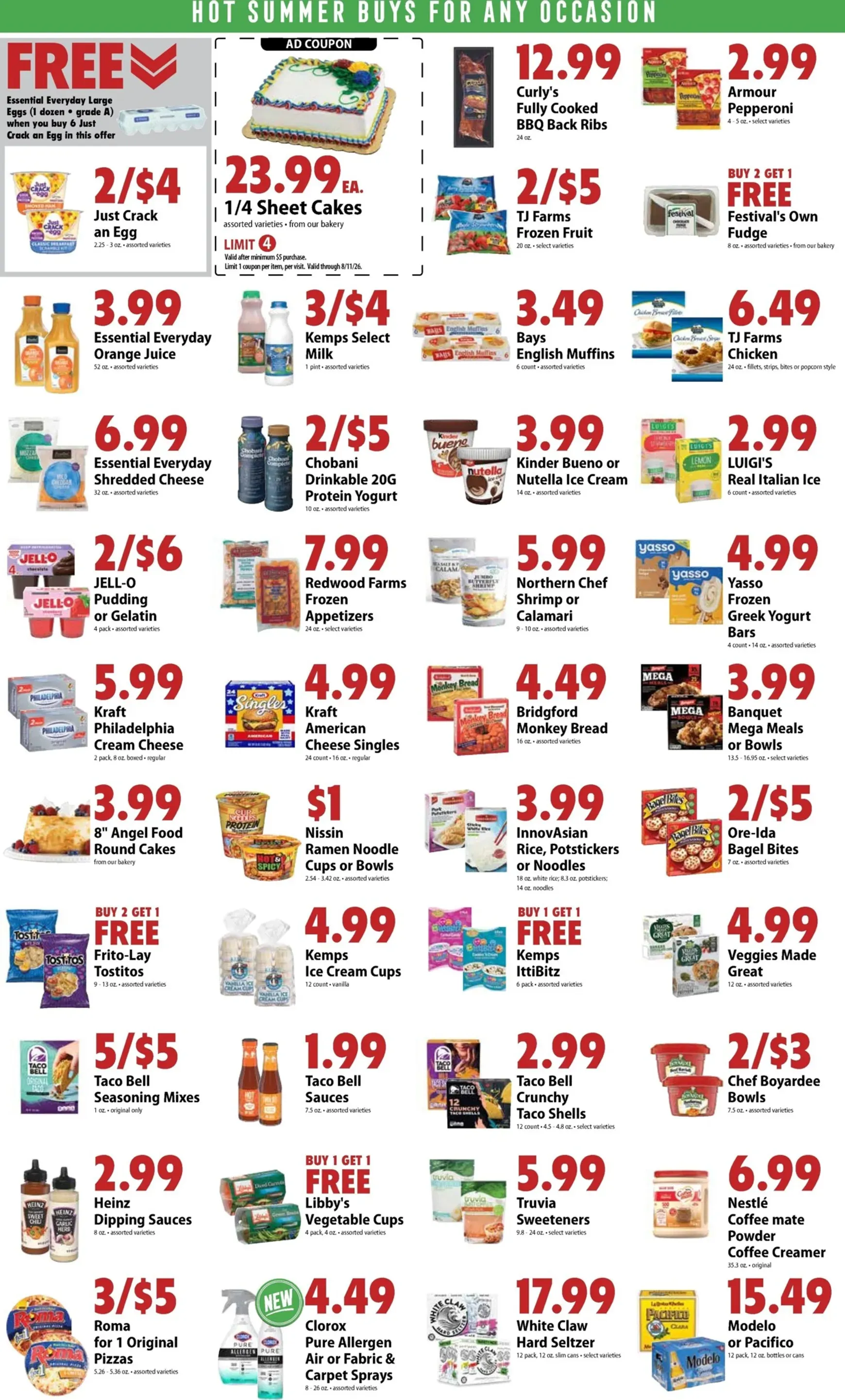 Weekly ad Current Fest Foods leaflet valid from Wednesday 08/05/2026 to Tuesday 08/11/2026 from August 5 to August 11 2026 - Page 9