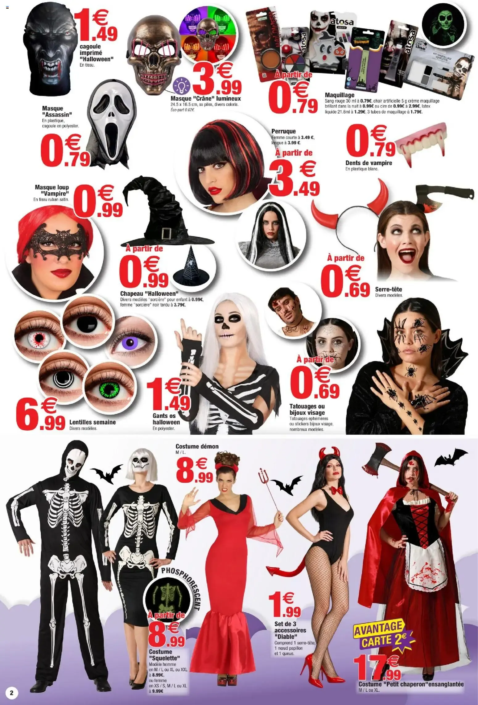 Bazarland Halloween & Fleurs de Toussaint du 21 octobre au 1 novembre 2026 - Catalogue page 2