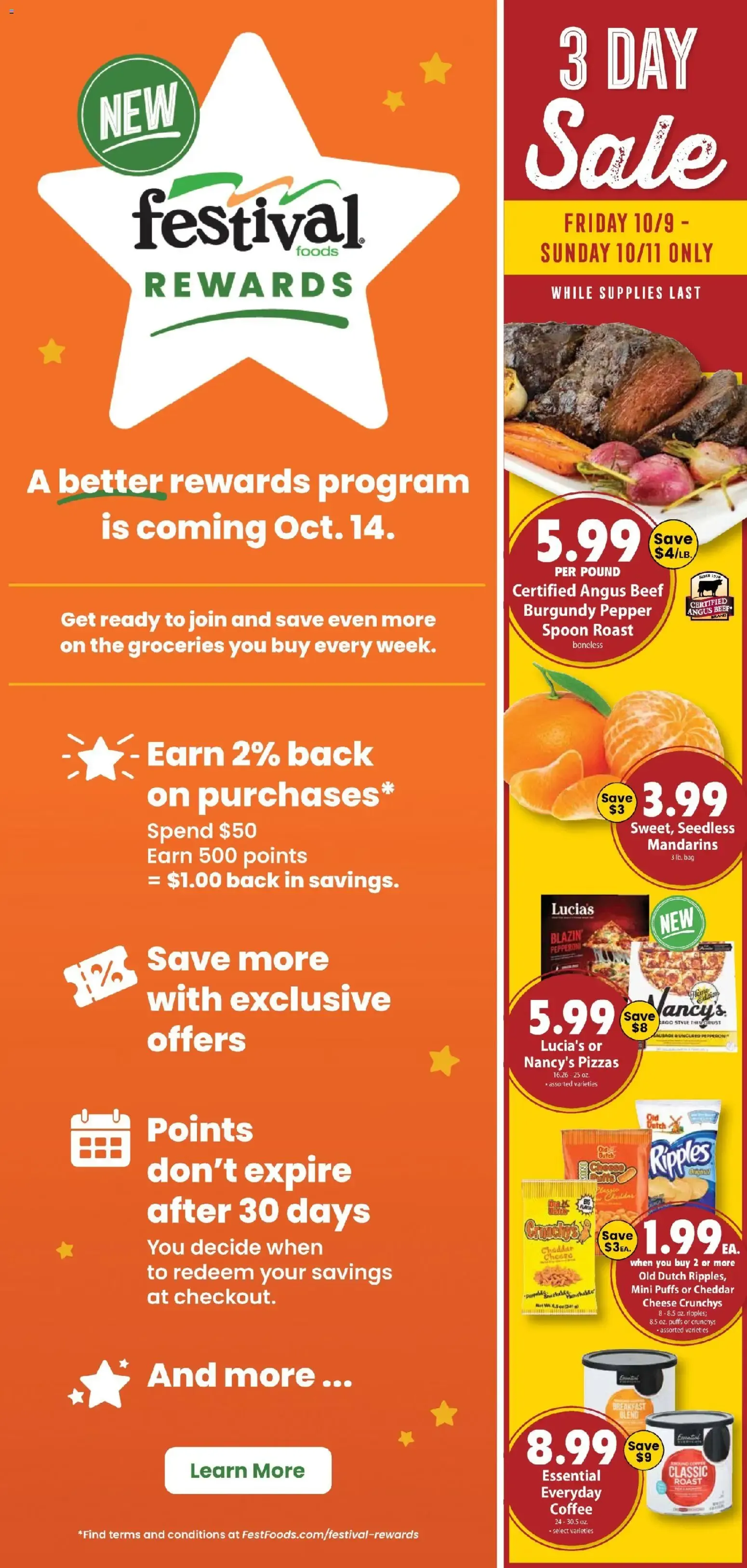 Weekly ad Festival Foods Weekly Ad from 10/07/2026 - Flyer from October 7 to October 13 2026 - Page 2