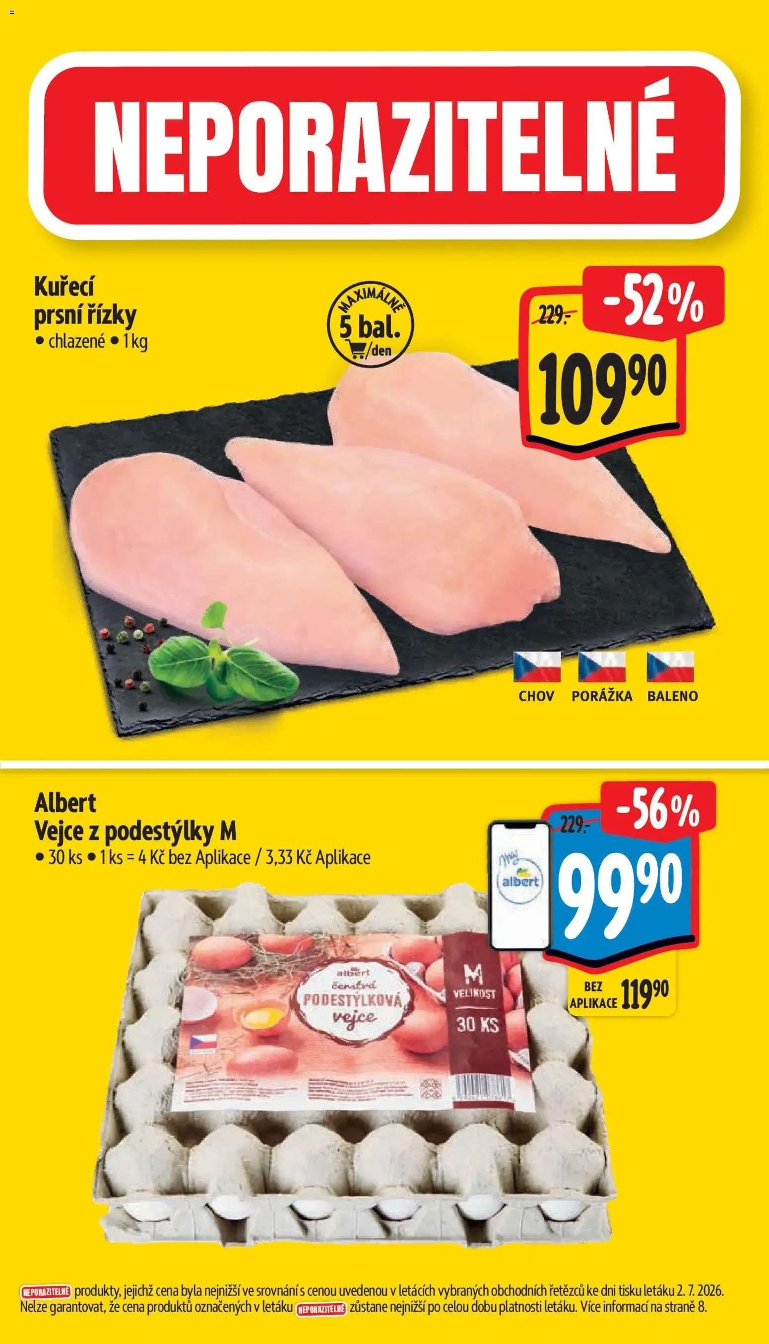 Albert leták - Supermarket od 08.07.2026 - Akční leták - 8. července 14. července 2026 - Page 2