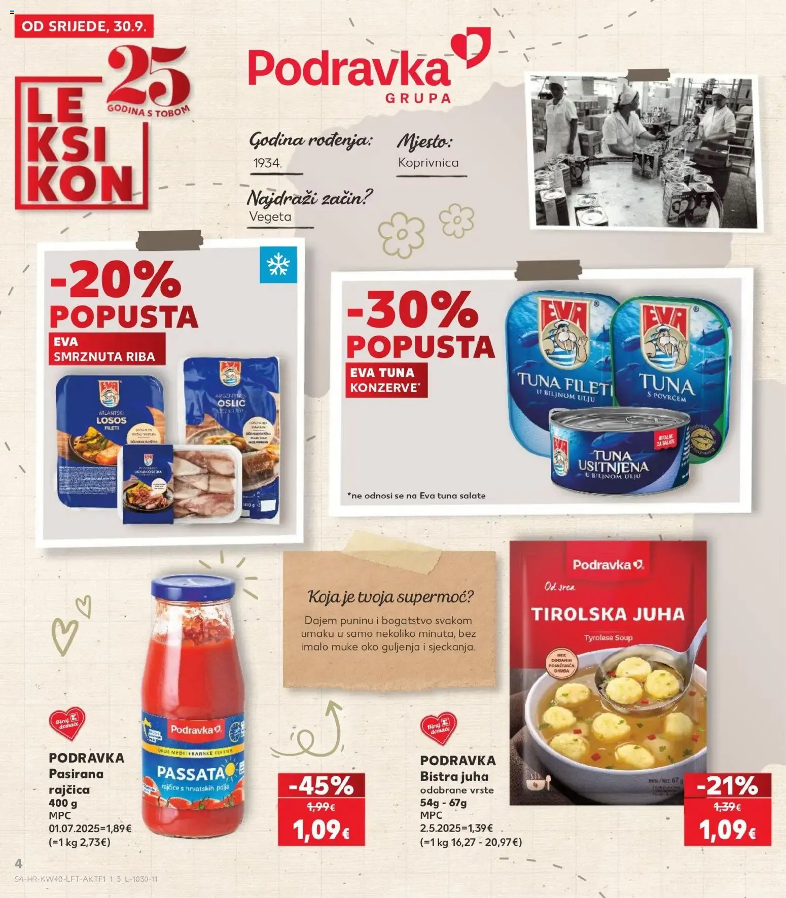 Katalog Kaufland Katalog novi od 30.09.2026 na listanje > letak digitalni od 30. rujna do 6. listopada 2026. - Pregled Stranica 4