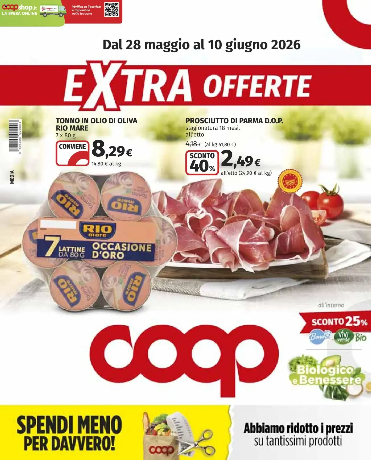 Volantino COOP Anteprima dal 28/05/2026 > NUOVO Promozioni da 28 maggio a 10 giugno di 2026 - Pagina del volantino 1