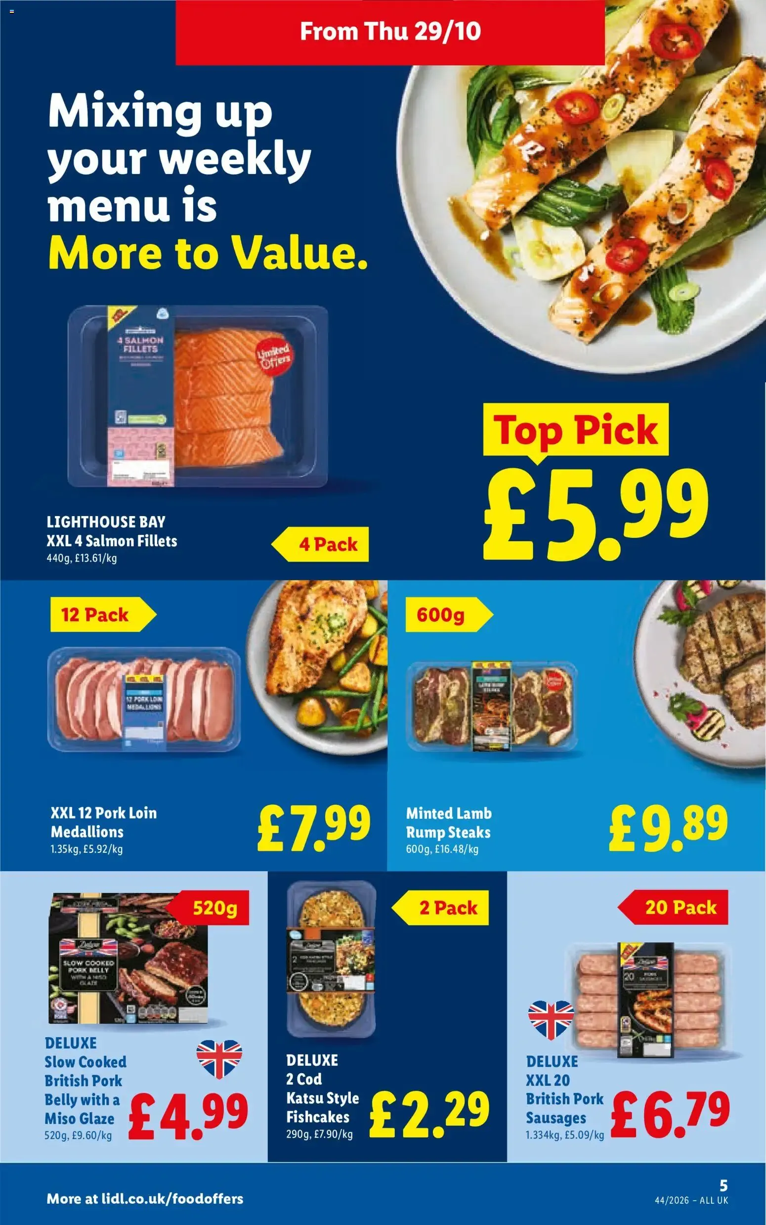 Weekly offers Lidl Wales (29/10/2026 - 04/11/2026) - Offers Online from 29 October to 4 November 2026 - Catalogue Page 5