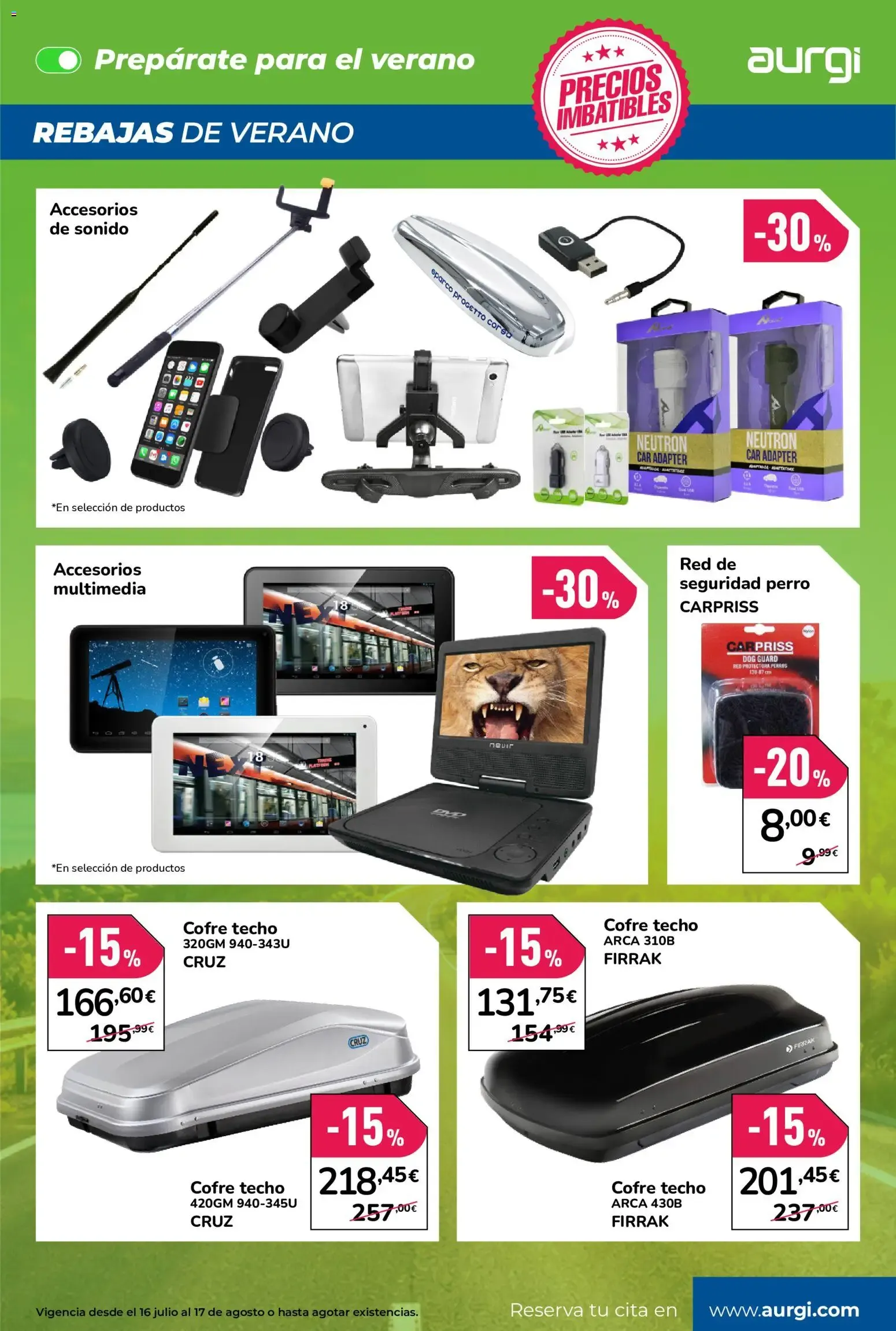 Catálogo de Aurgi - Prepárate para el verano: Hasta 30% DTO. en neumáticos CEAT 16 de julio al 17 de agosto 2026 - Página 5