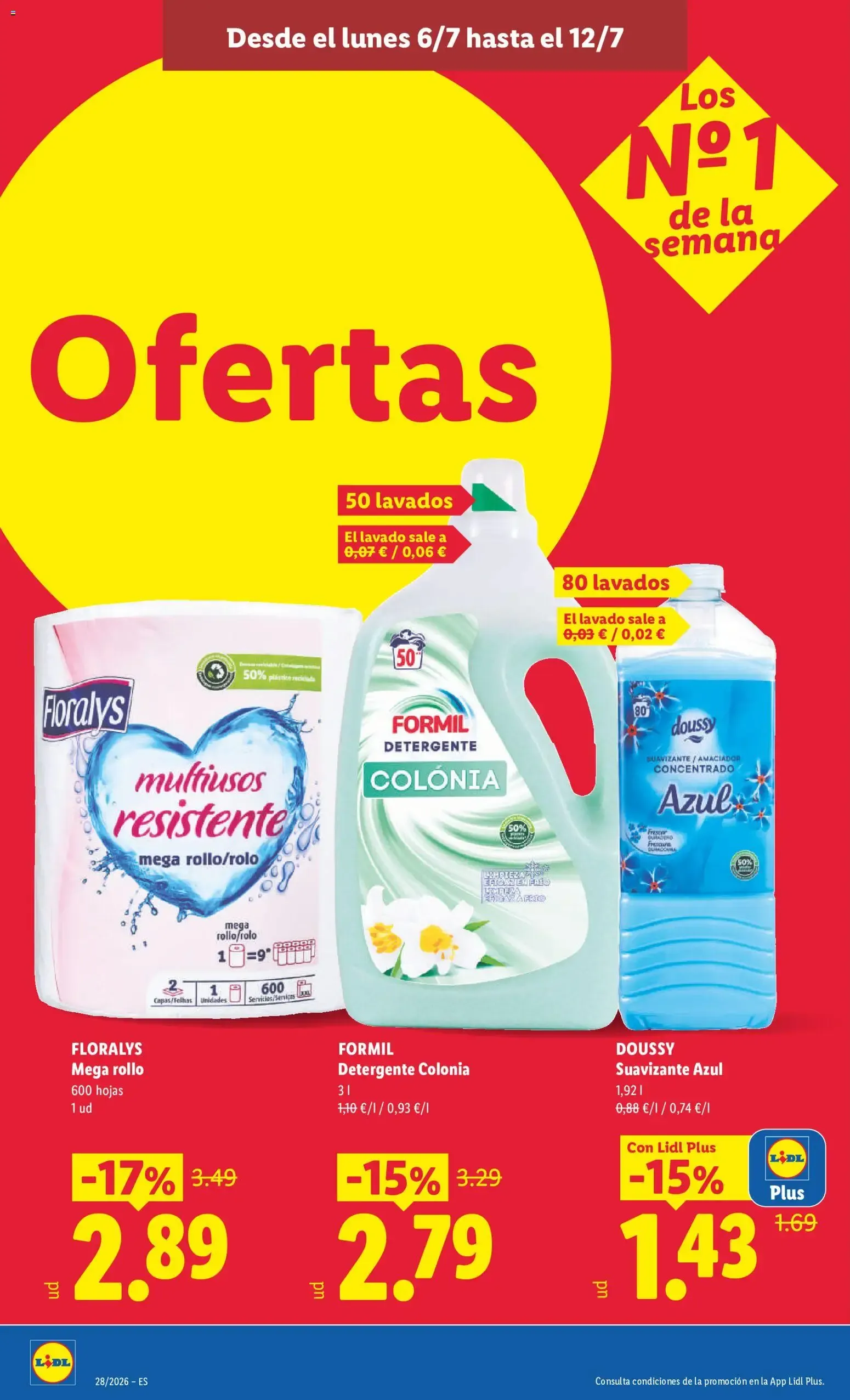 Catálogo de Lidl Plus: acumula puntos y llévate premios extra 6 de julio al 12 de julio 2026 - Página 20