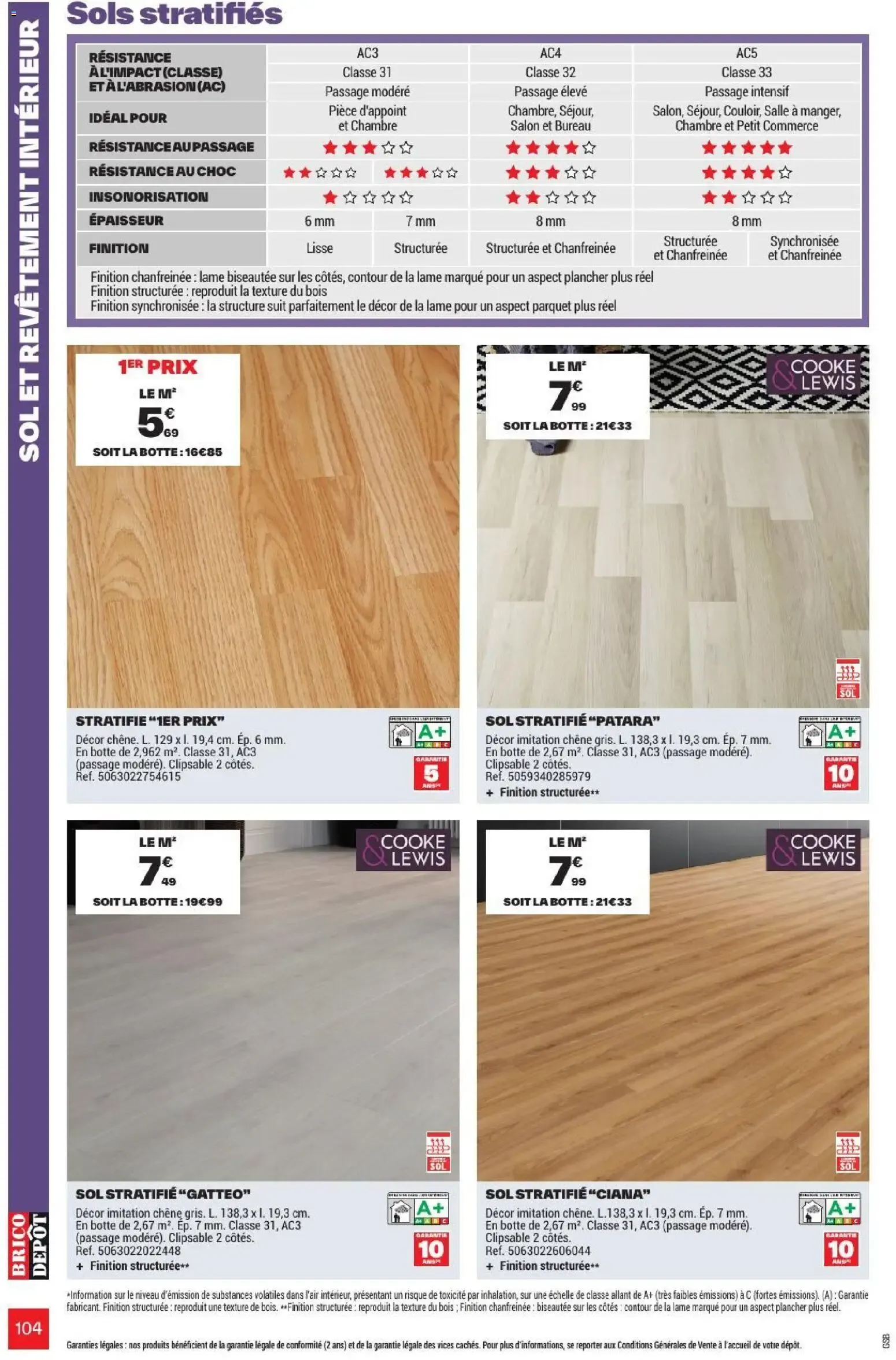 L'OFFICIEL DU BRICOLAGE - Automne du 17 septembre au 1 octobre 2026 - Catalogue page 104