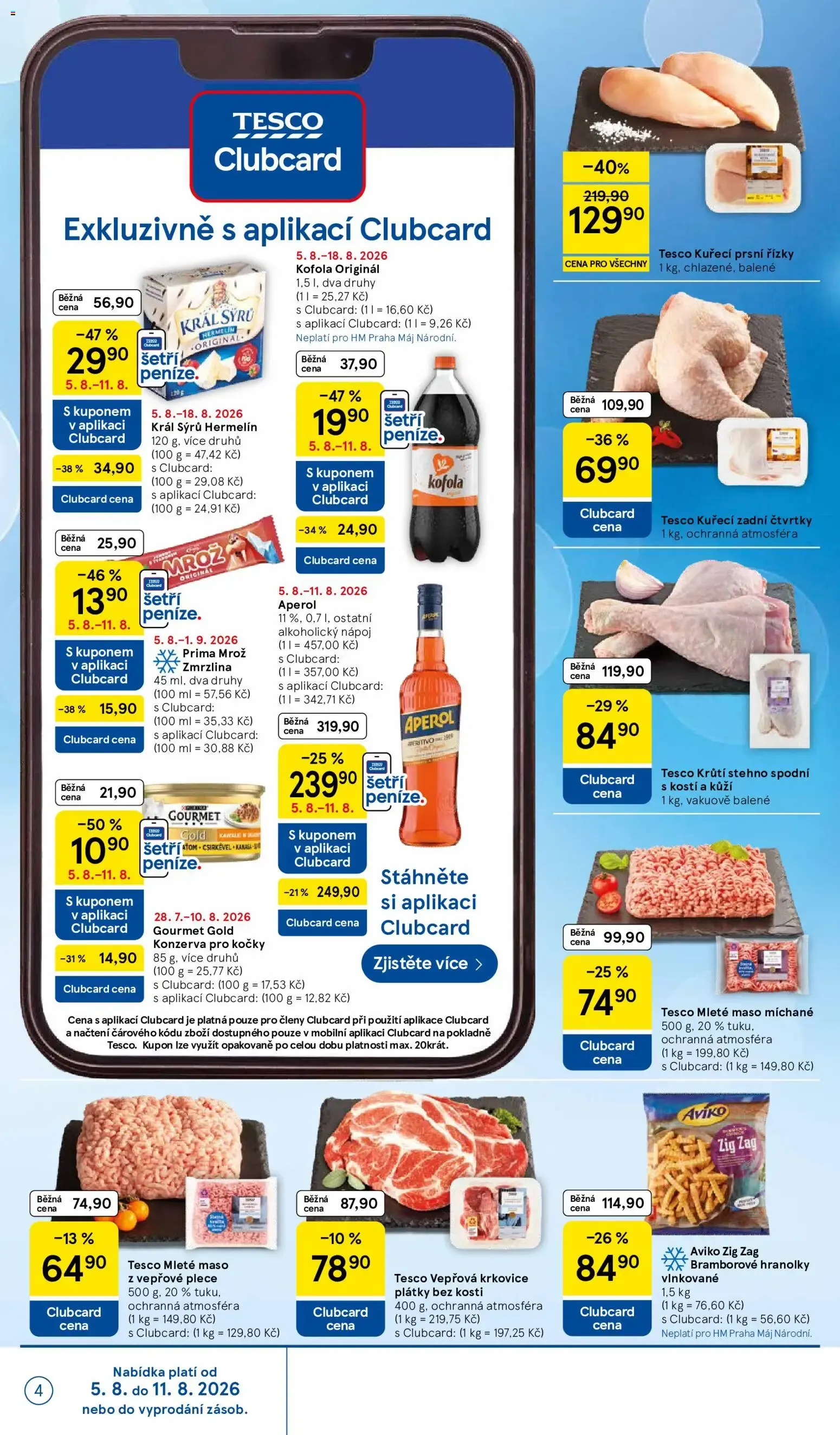 Tesco leták na tento + příští týden 05.08.2026 - 5. srpna 11. srpna 2026 - Page 4