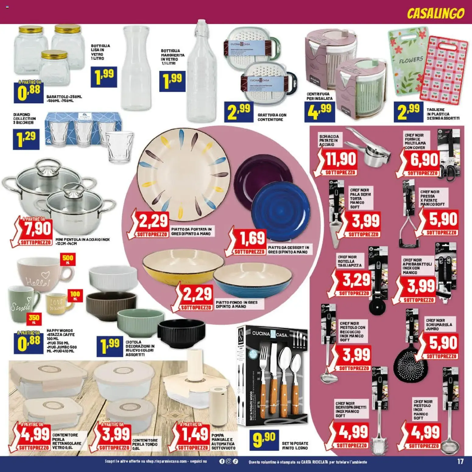 Volantino Risparmio Casa Anteprima dal (24/09/2026) > Offerte e Catalogo da 24 settembre a 11 ottobre di 2026 - Pagina del volantino 16