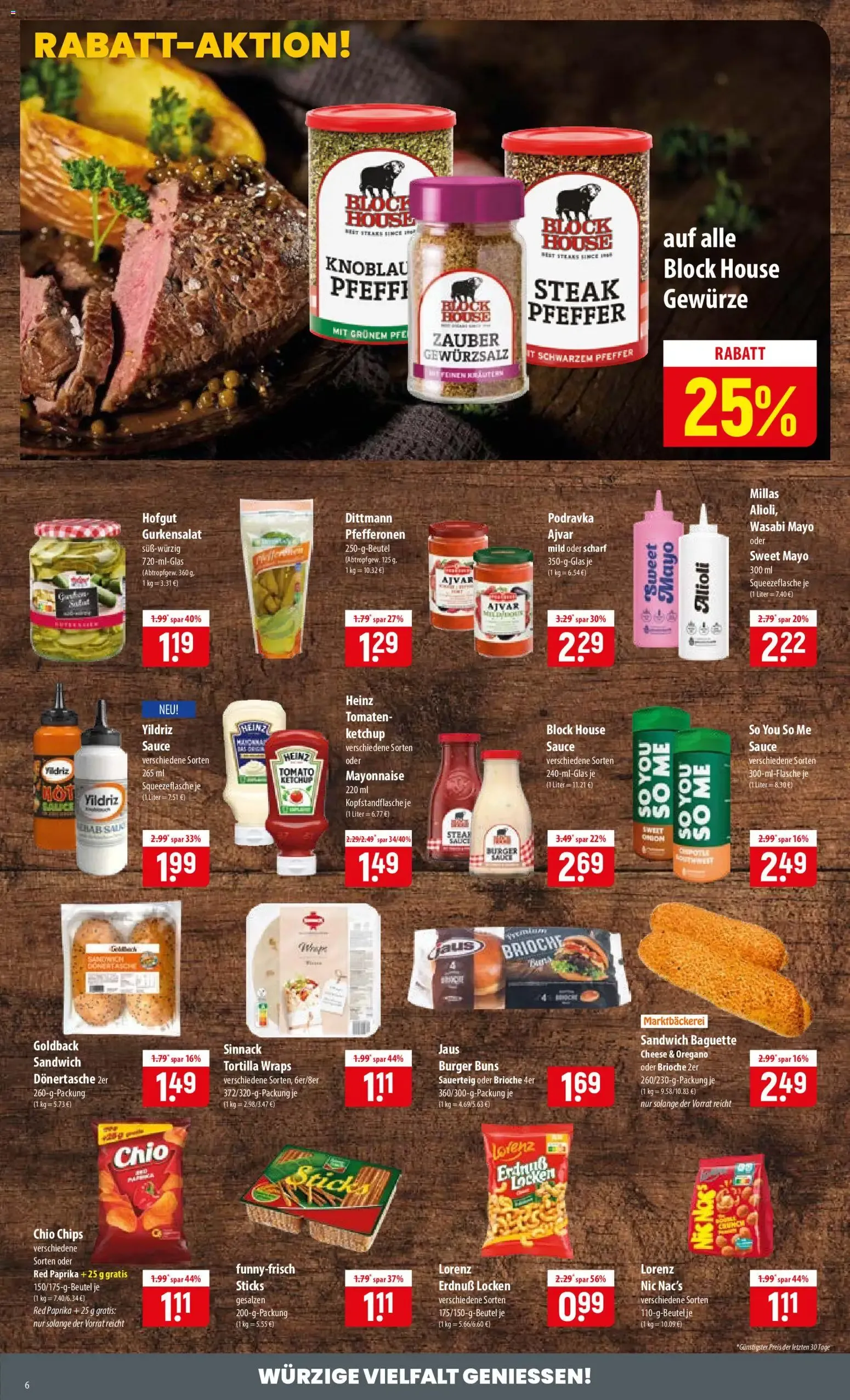 Famila: Besser als gut! Ihr grillt - wir haben die Zutaten! von 29. Juni bis 4. Juli 2026 - Prospekt seite 6