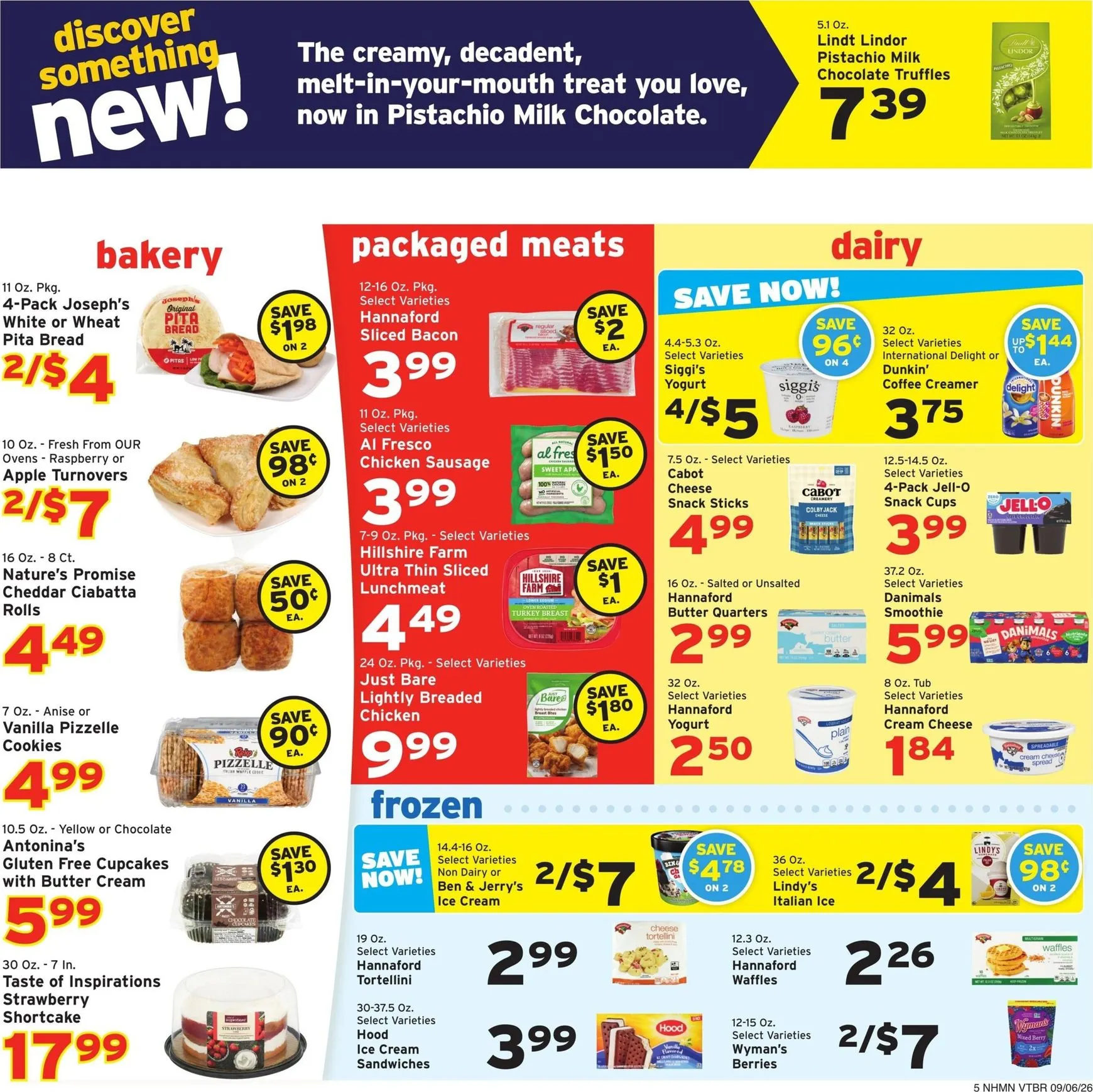 Weekly promotion Hannaford - Value that adds up. Fall into great prices. spanning from September 6 to September 12 2026 - Page 5 for Catalogue 365