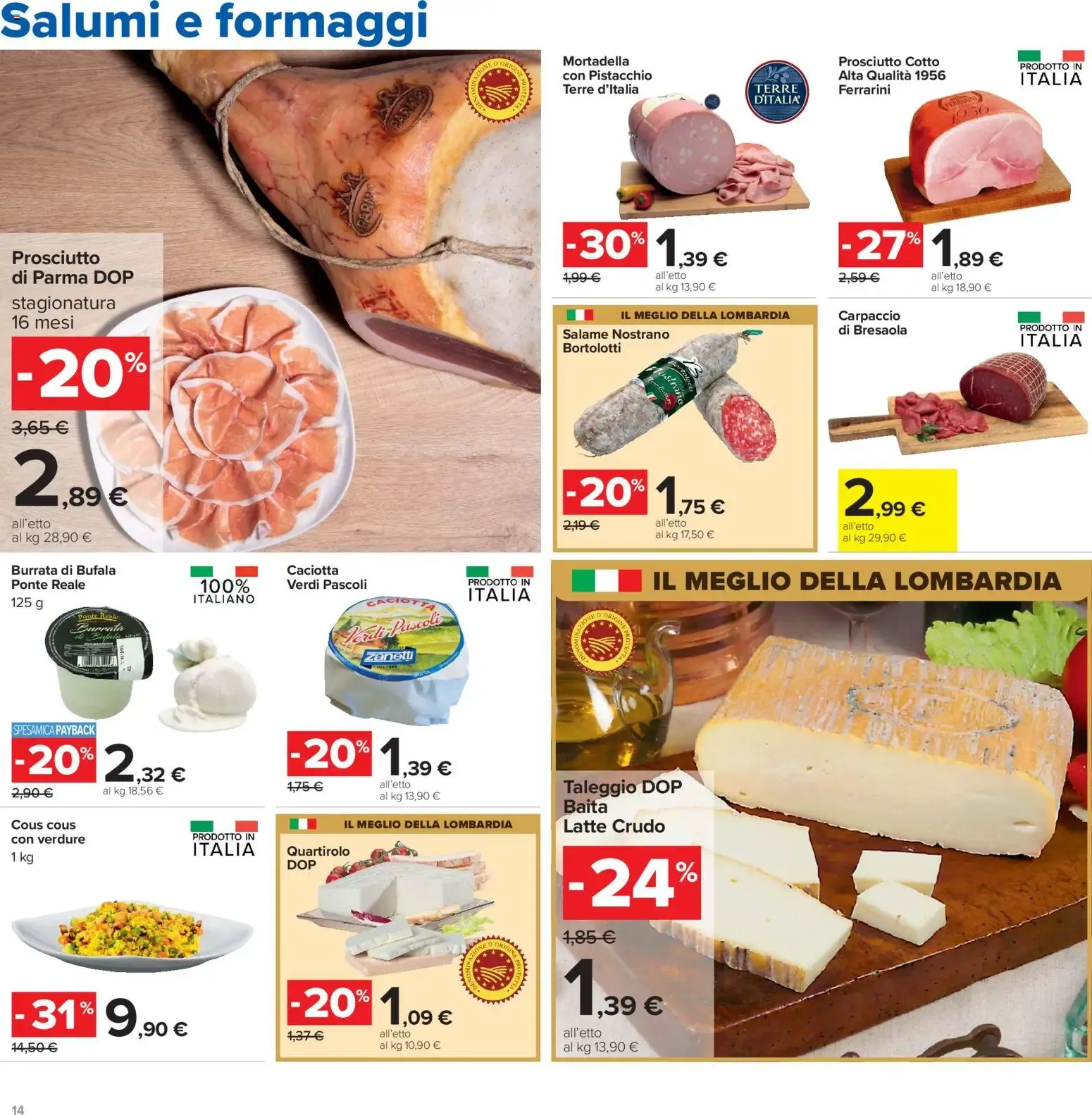 Carrefour Iper: Prezzi Bollenti da 6 agosto a 19 agosto di 2026 - Pagina del volantino 14