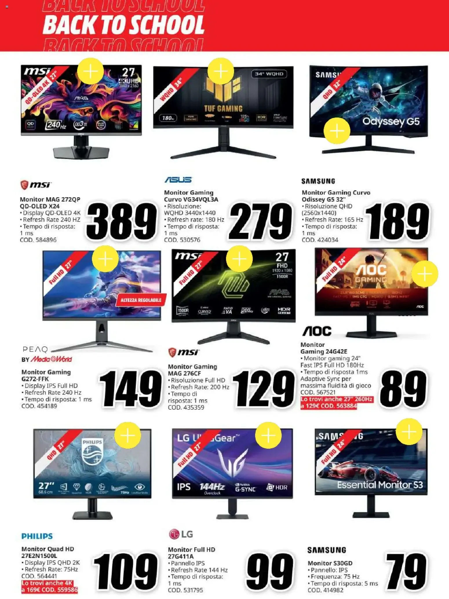 MediaWorld - Back to School da 20 agosto a 31 agosto di 2026 - Pagina del volantino 13