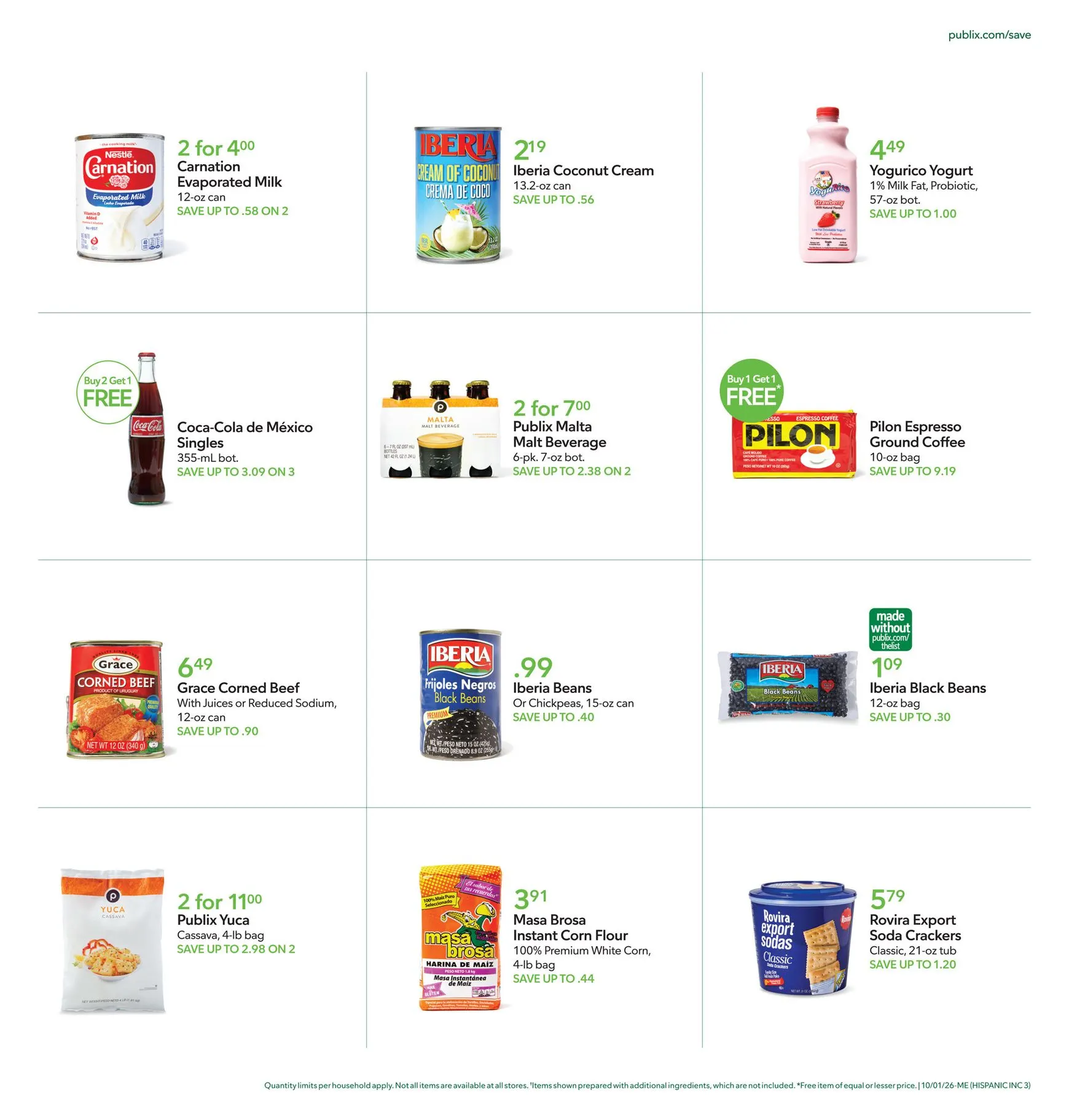 Weekly ad Dip into dishes inspired by Hispanic Heritage Month. from October 1 to October 7 2026 - Page 3