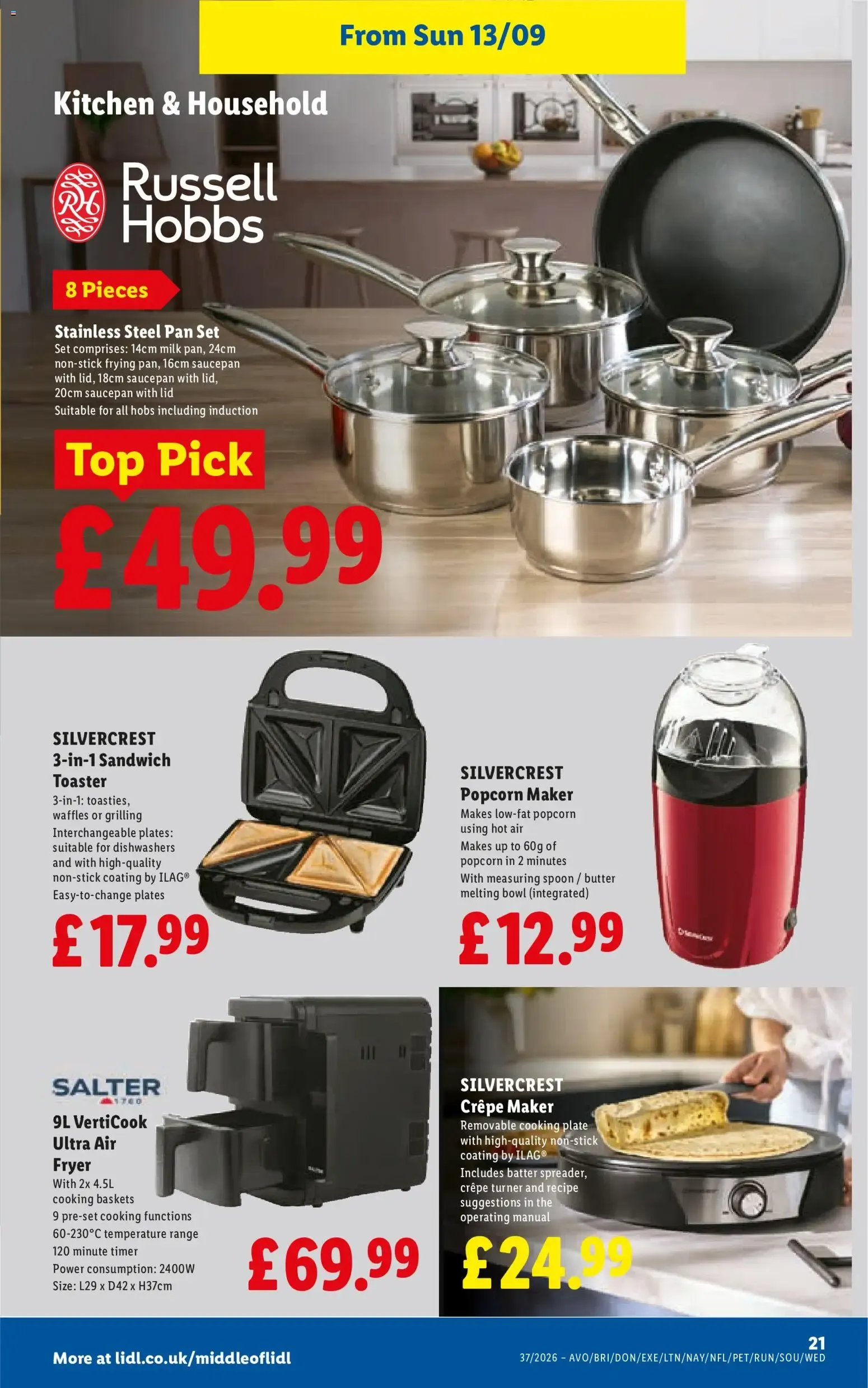 Lidl Wales: Ahorra en frutas y verduras con más valor from 10 September to 23 September 2026 - Catalogue Page 23