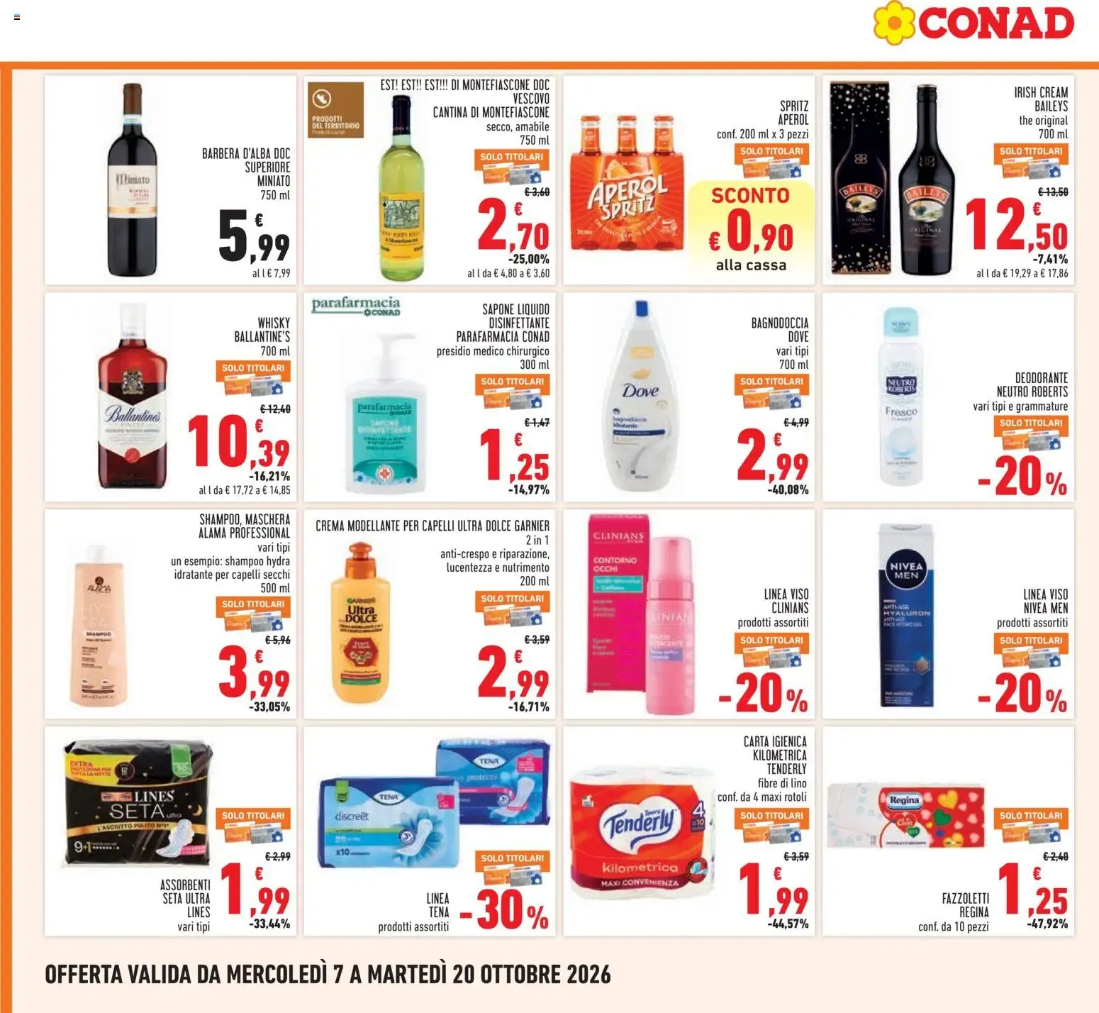 Anteprima volantino Conad dal 07/10/2026 prossima settimana da 7 ottobre a 20 ottobre di 2026 - Pagina del volantino 16