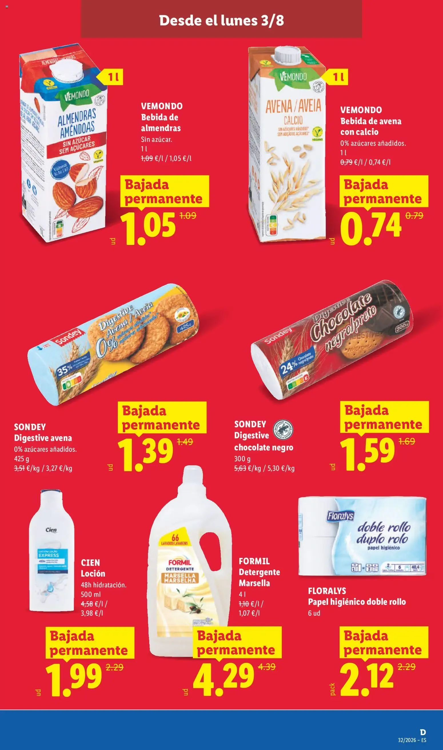 Catálogo de Lidl folleto del 03/08/2026 | Ofertas 3 de agosto al 9 de agosto 2026 - Página 7