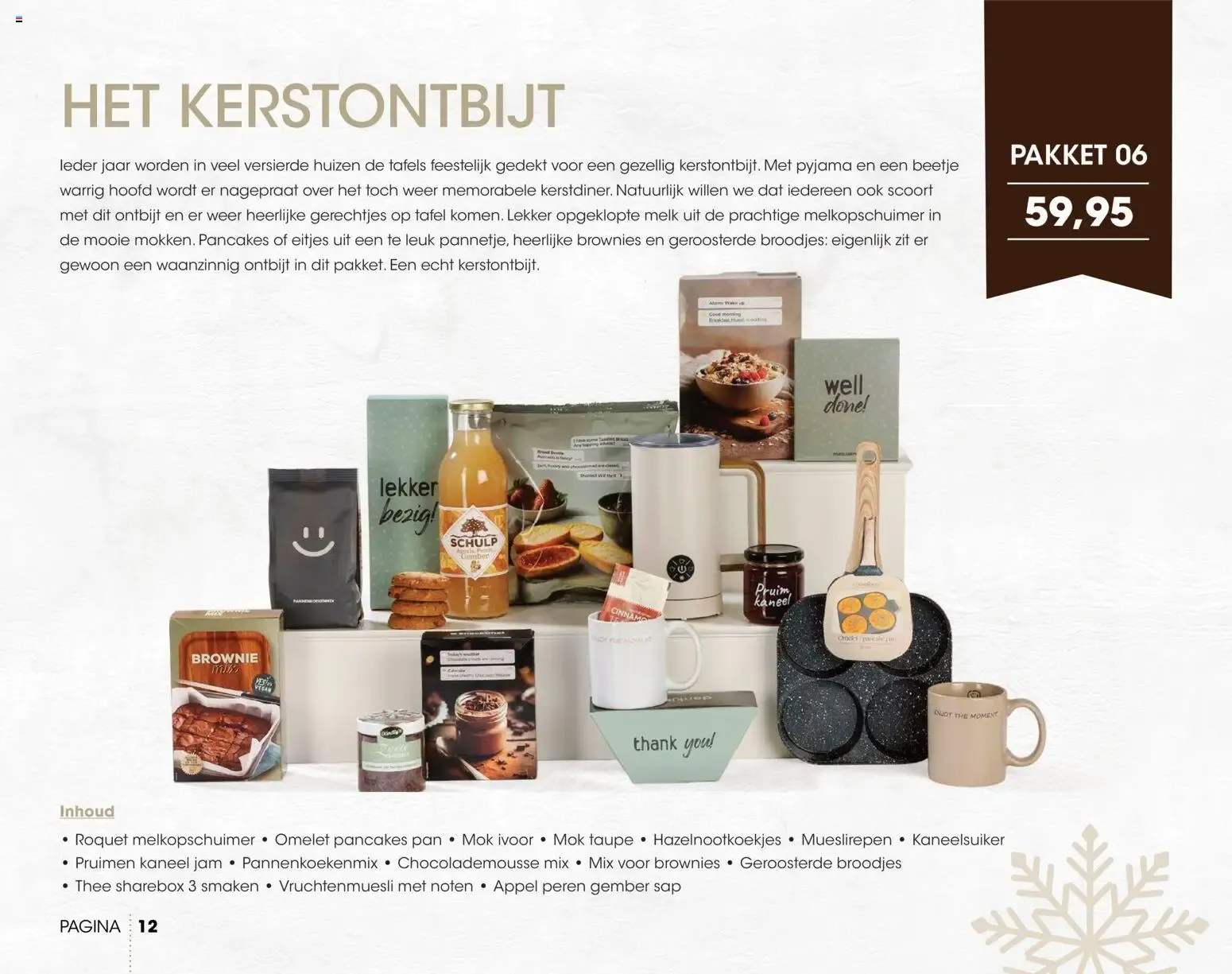 Hanos Kerstpakketten 2026 van 1 juli tot 31 juli 2026 - Folder pagina 12