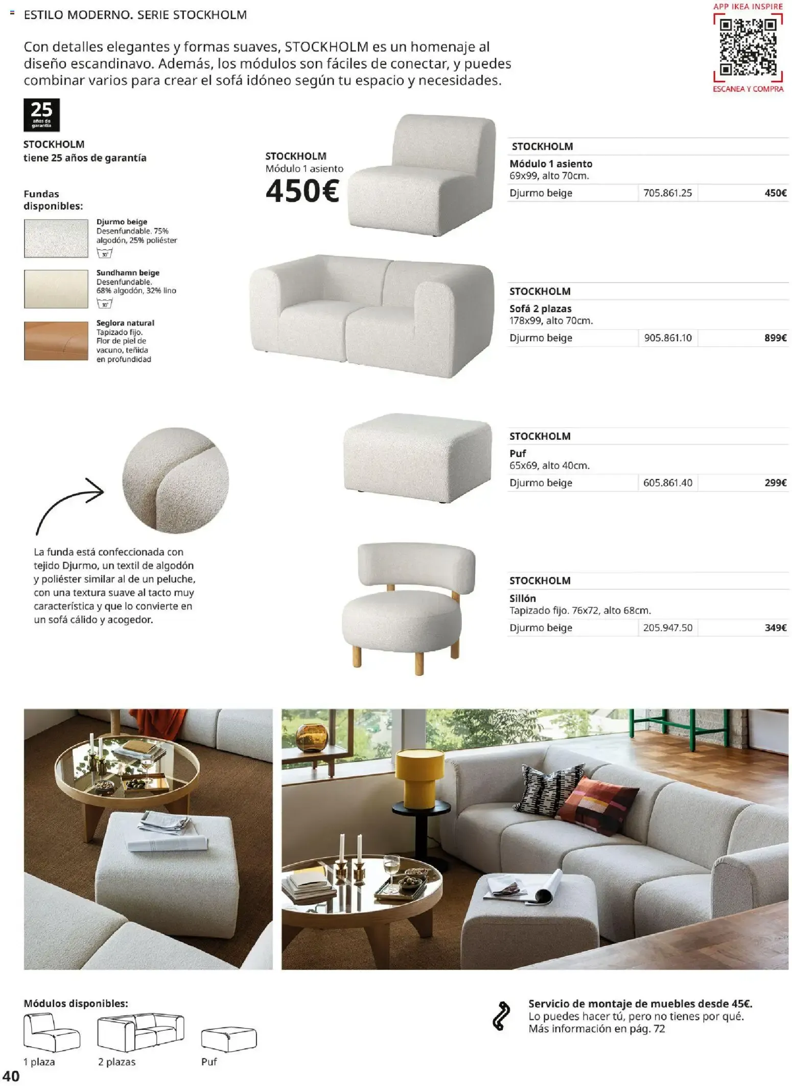 Catálogo de Guía de Compra Sofás IKEA 7 de mayo al 31 de agosto 2026 - Página 40