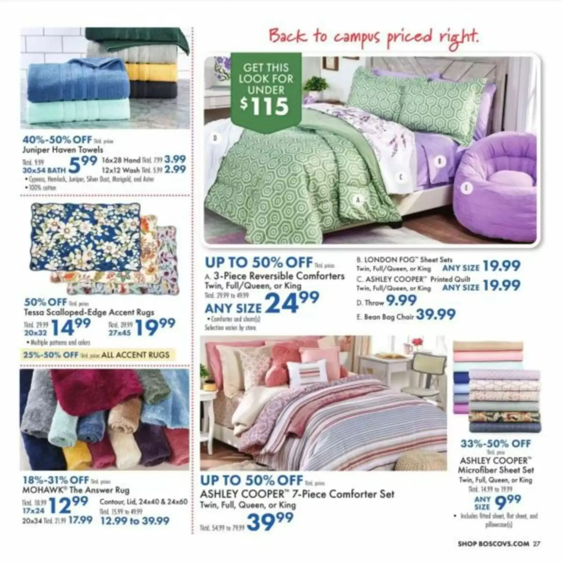 Weekly ad Boscov's Back to School from August 6 to August 19 2026 - Page 27