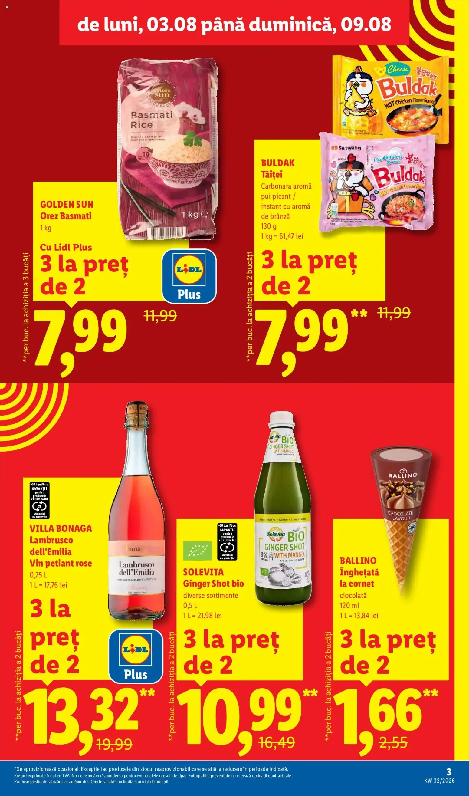 Catalog Catalog LIDL 03.08.2026 - Oferta și Revista online de la 3 august până la 9 august 2026 - Revista Pagina 3
