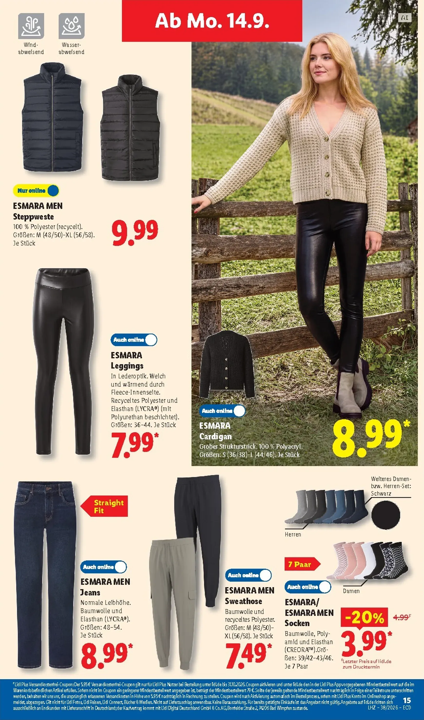 Lidl - Nonfood Prospekt nächste Woche – von Montag 14.09.2026 bis Samstag 19.09.2026 von 14. September bis 19. September 2026 - Prospekt seite 7