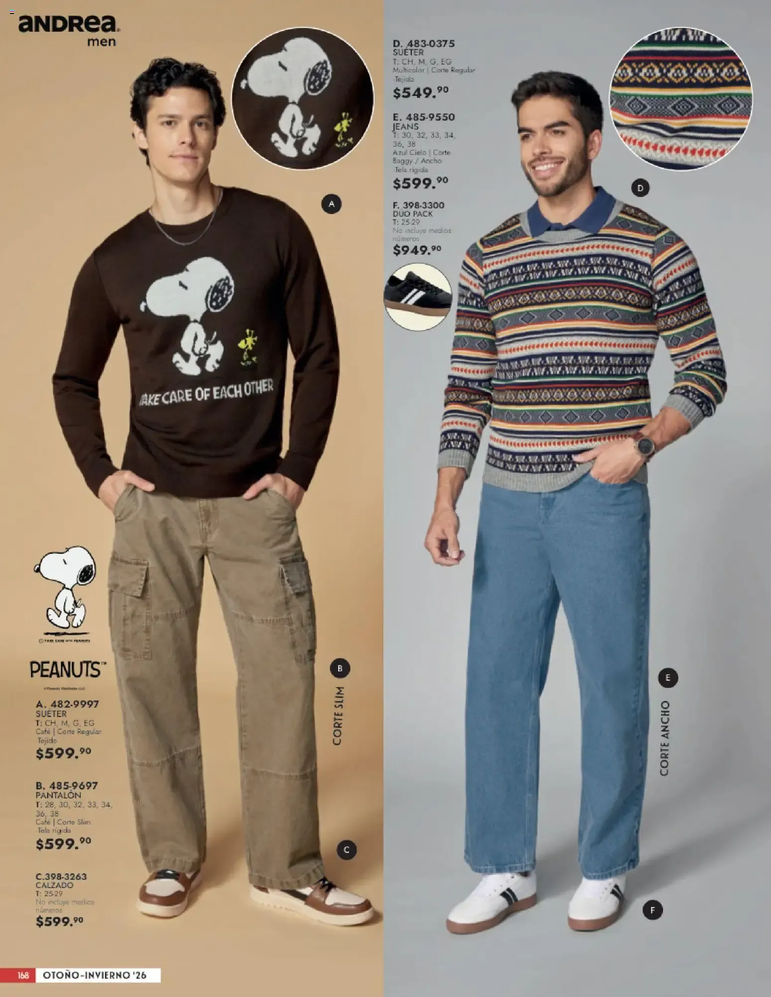 Catálogo de ANDREA men Otoño - Invierno 2026 23 de agosto al 30 de enero 2027 - Pagina 10