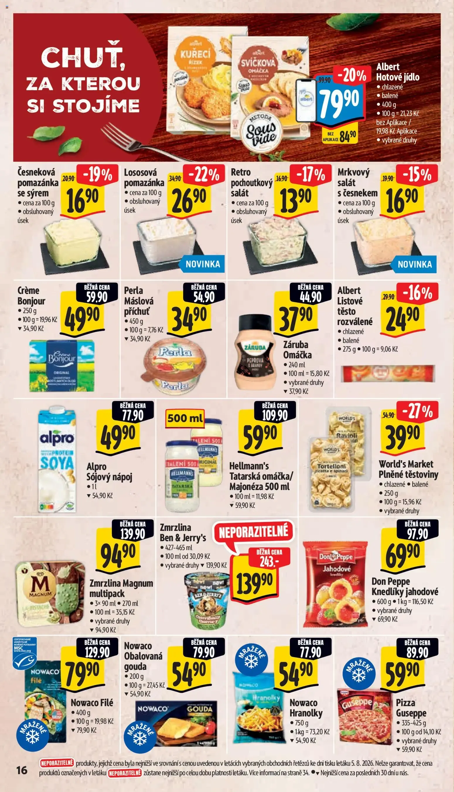 Albert leták - Hypermarket od 12.08.2026 - Akční leták - 12. srpna 18. srpna 2026 - Page 26