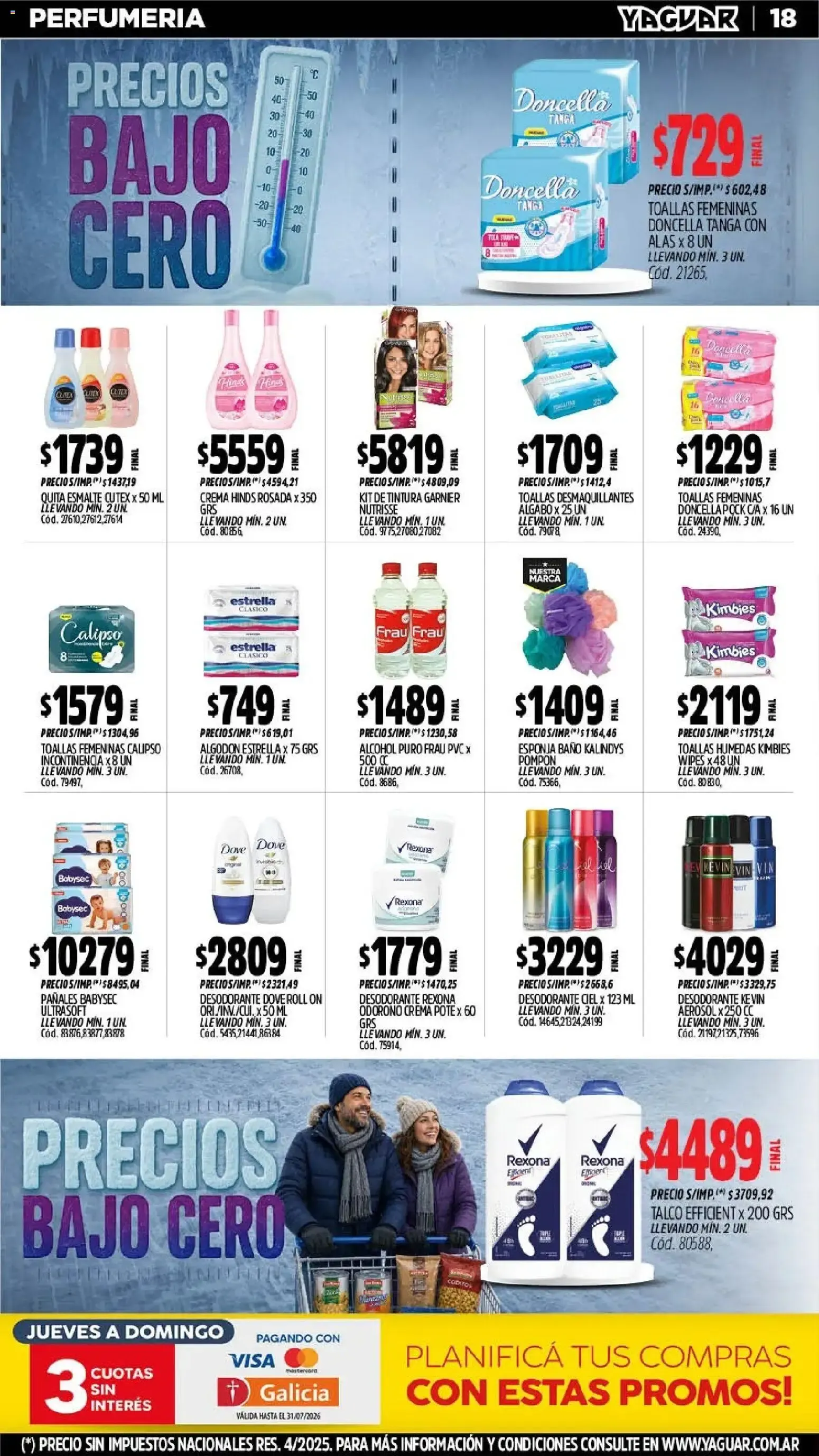 Ofertas de Yaguar - Precios Bajo Cero 20 de julio al 26 de julio 2026 - Página 17 del catálogo