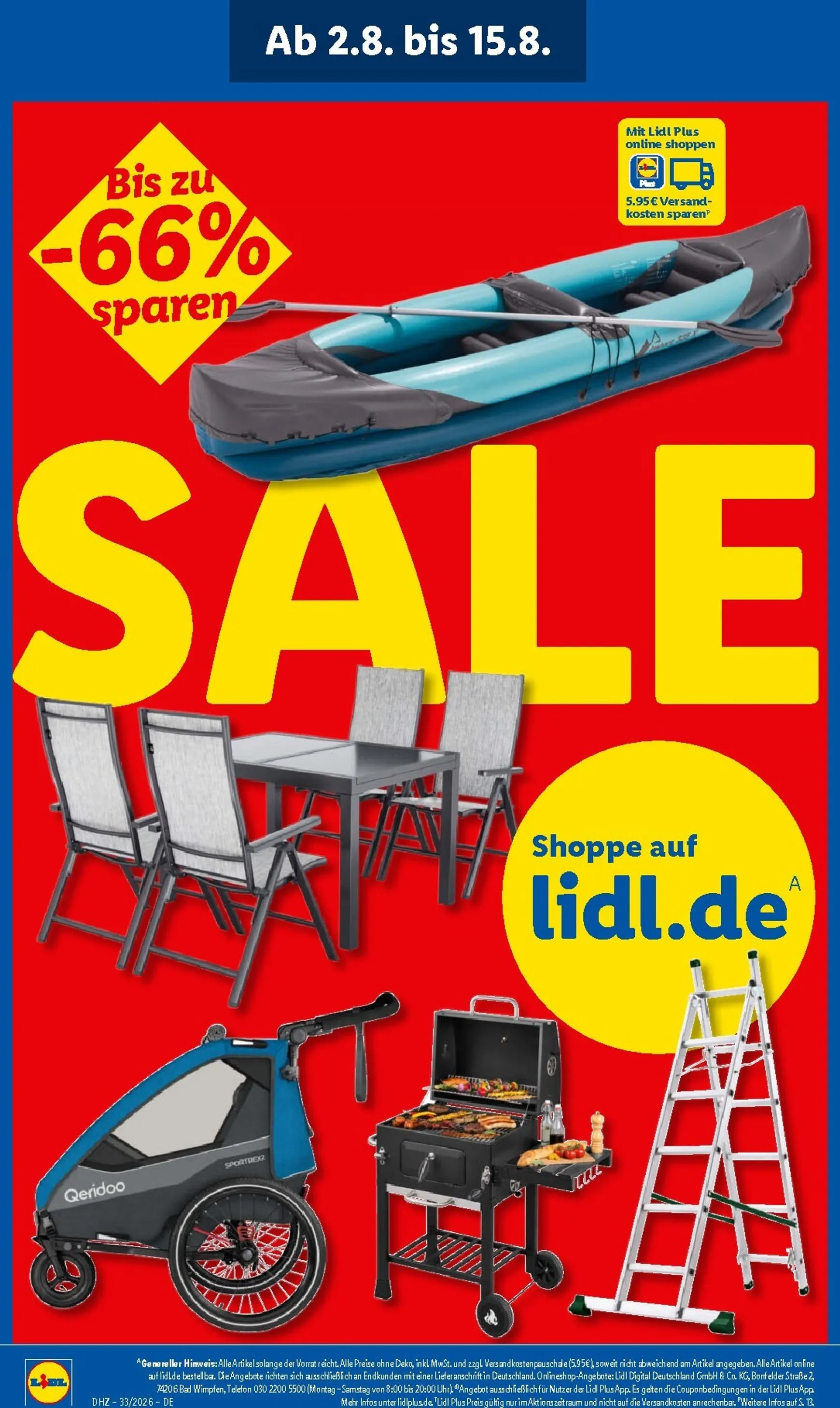 Lidl: Sparen beim Preisführer, Spanische Woche & Sale von 10. August bis 15. August 2026 - Prospekt seite 31