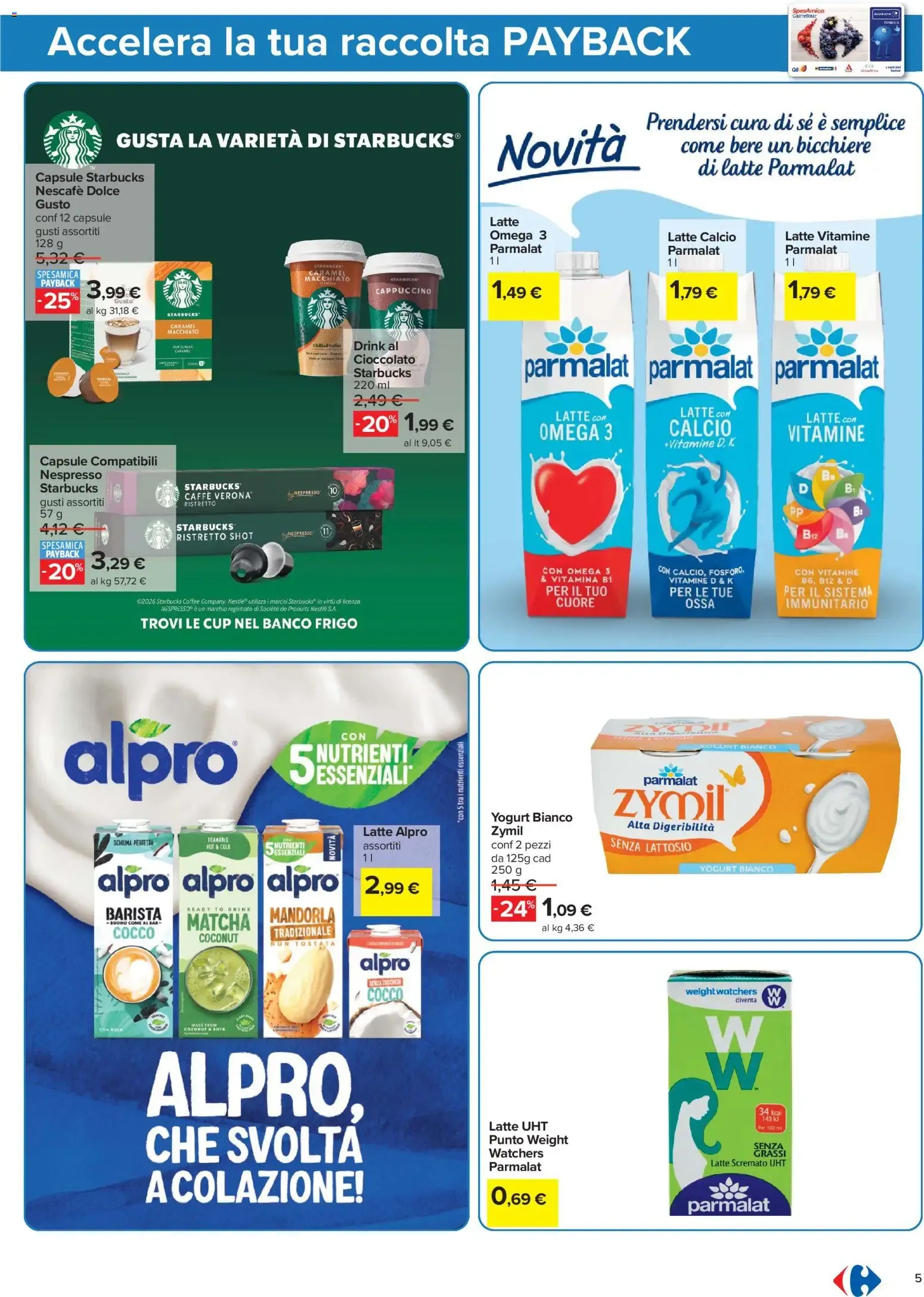 Nuovo Carrefour volantino Iper - Punti Sprint Payback dal 16/06/2026 > offerte anteprima 🛍️ da 16 giugno a 29 giugno di 2026 - Pagina del volantino 5
