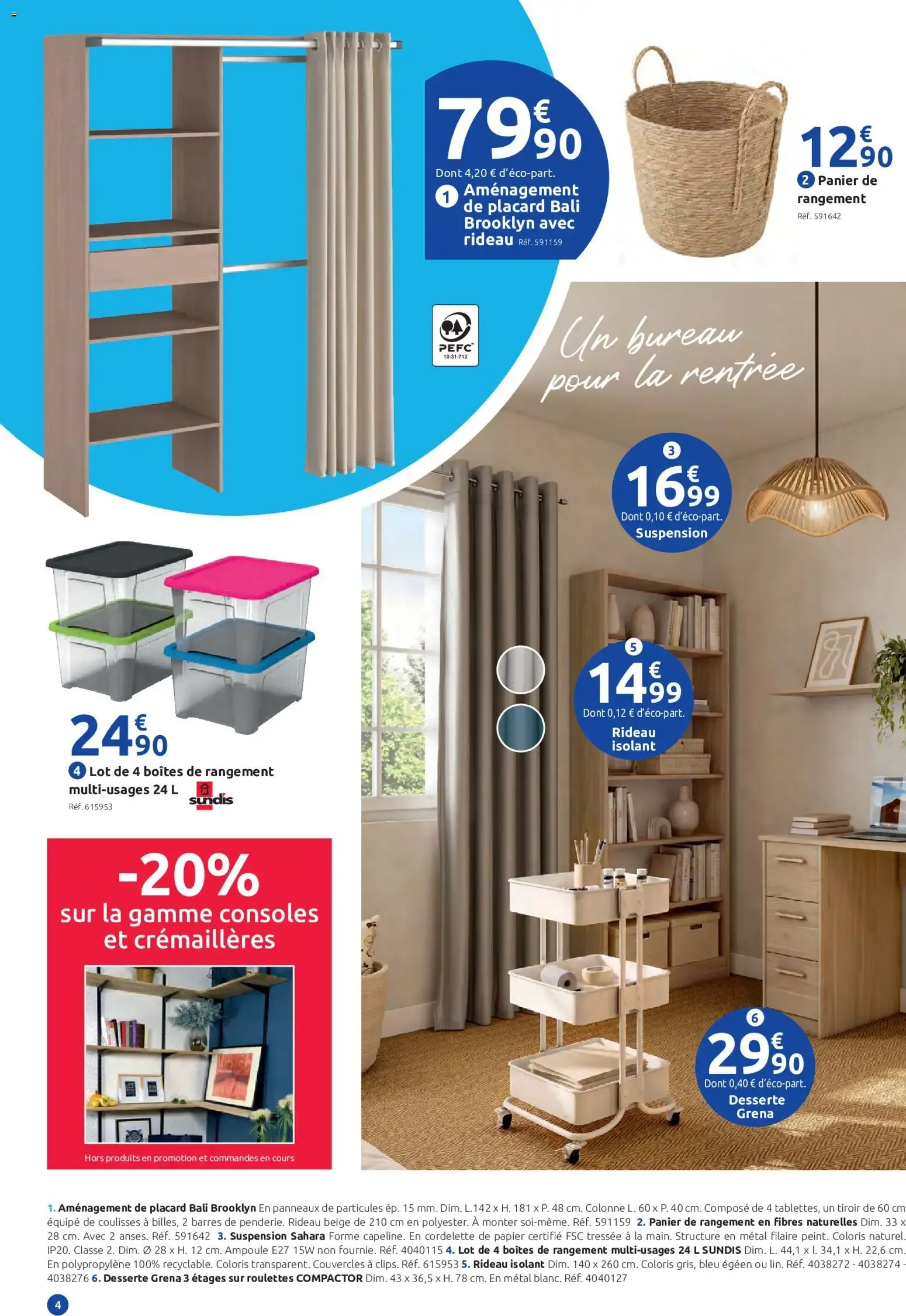 Mr. Bricolage - Spécial Rangement du 26 août au 13 septembre 2026 - Catalogue page 4