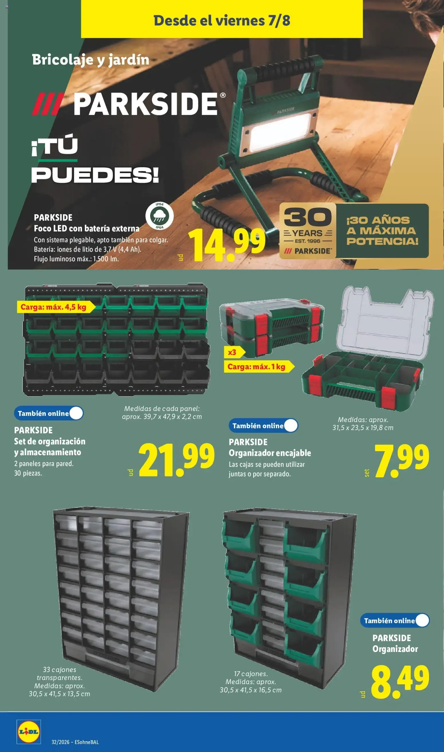 Catálogo de Lidl folleto de bazar del 03/08/2026 | Ofertas 3 de agosto al 9 de agosto 2026 - Página 24